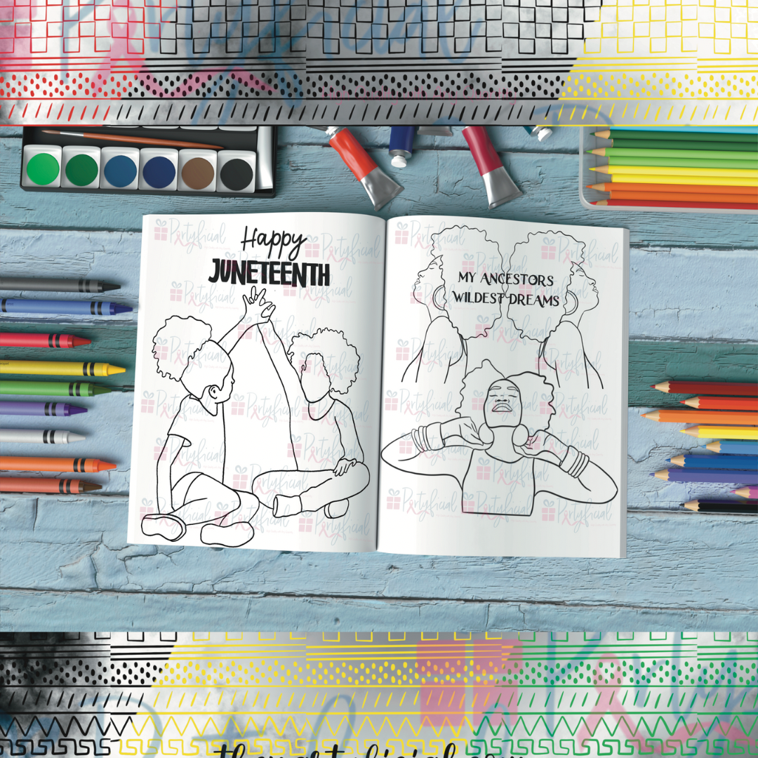 Juneteenth Coloring Book