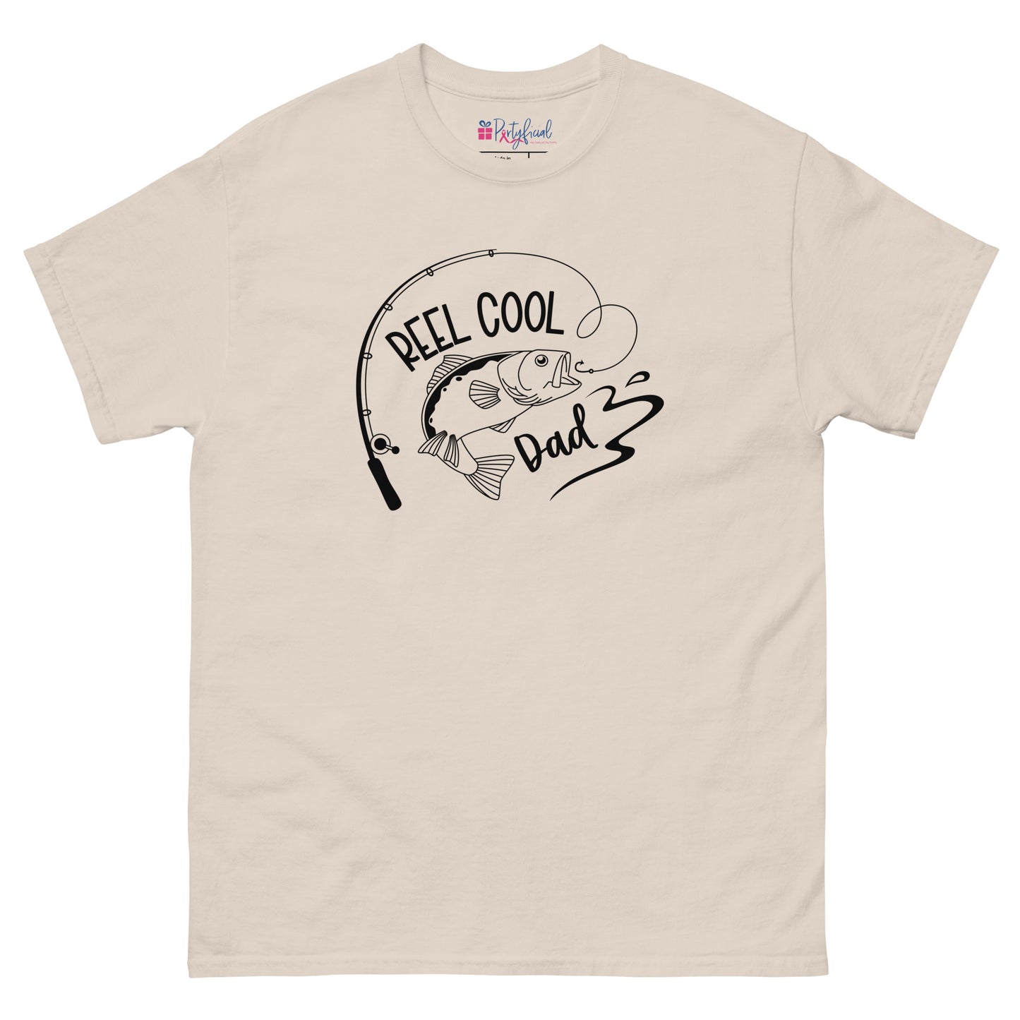 Reel Cool Dad with Fish Tee