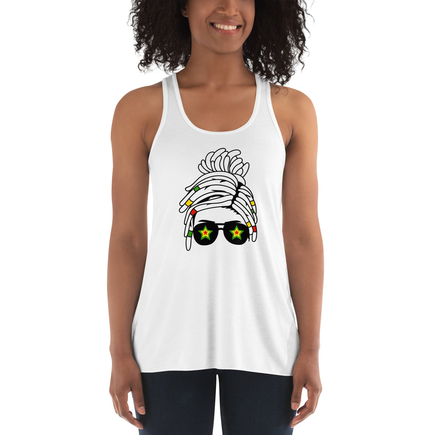 Juneteenth Women's Flowy Racerback Tank