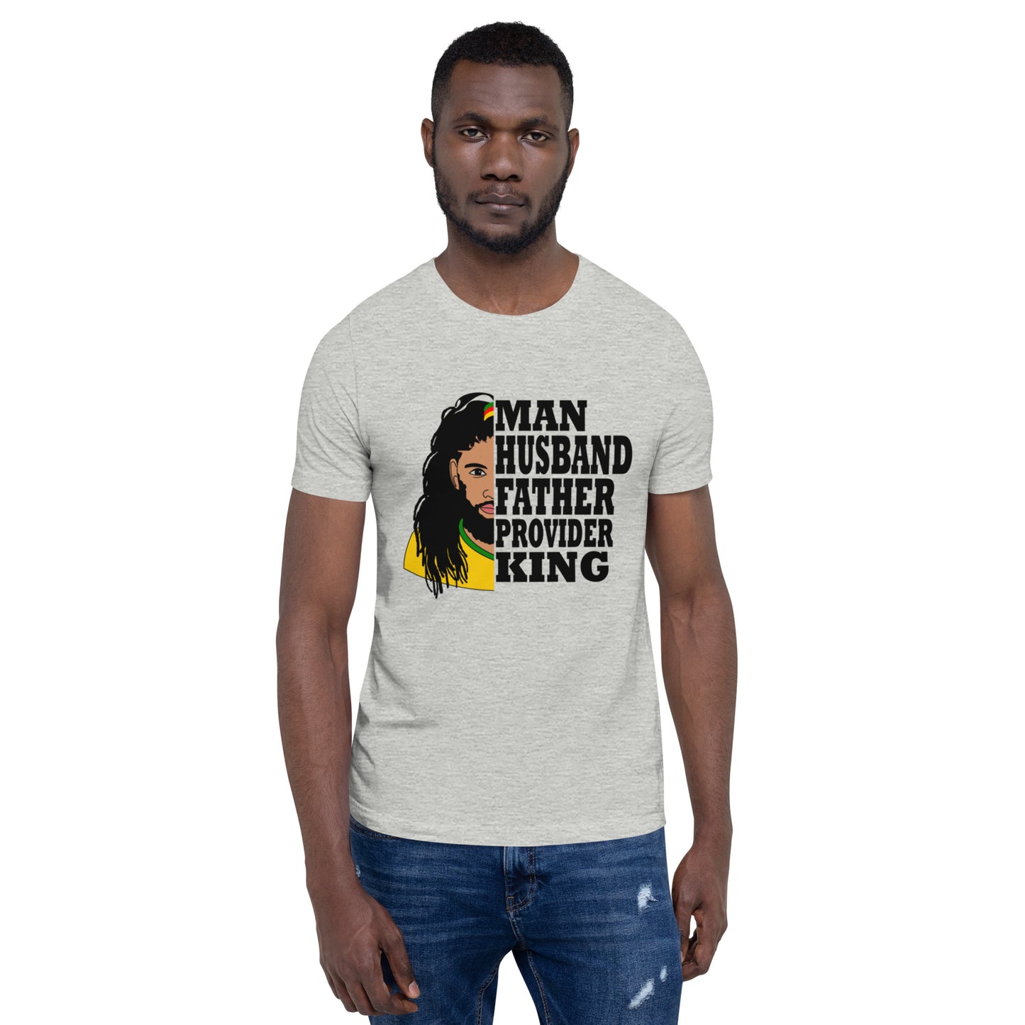 Rasta Titled Man t-shirt