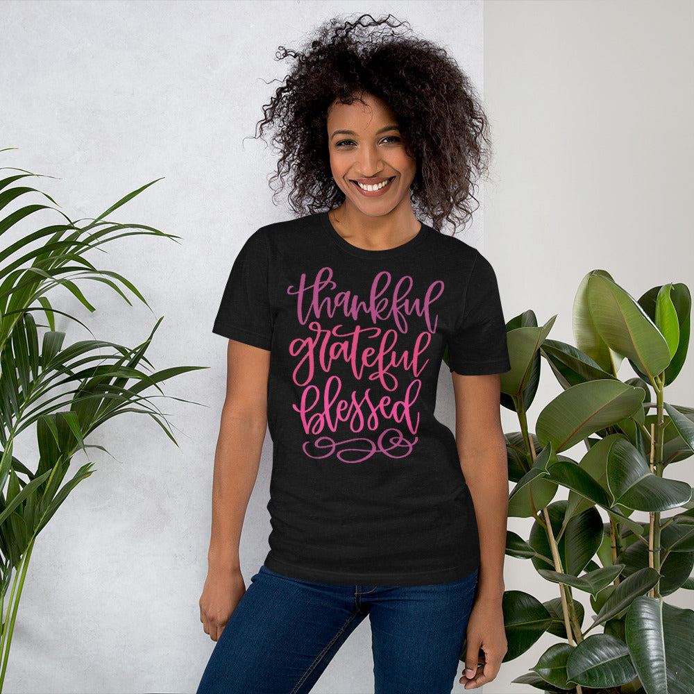 Thankful, Greatful, Blessed t-shirt