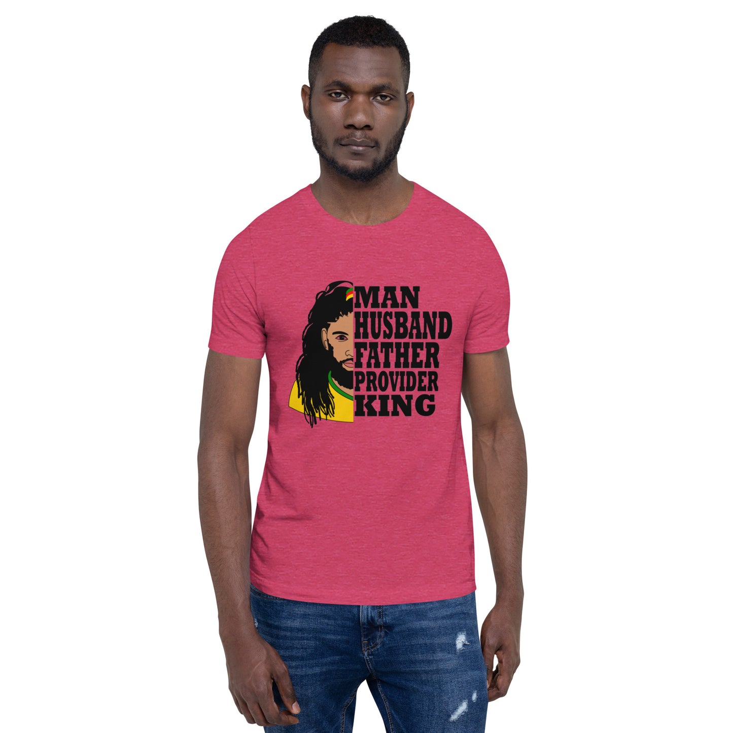 Rasta Titled Man t-shirt