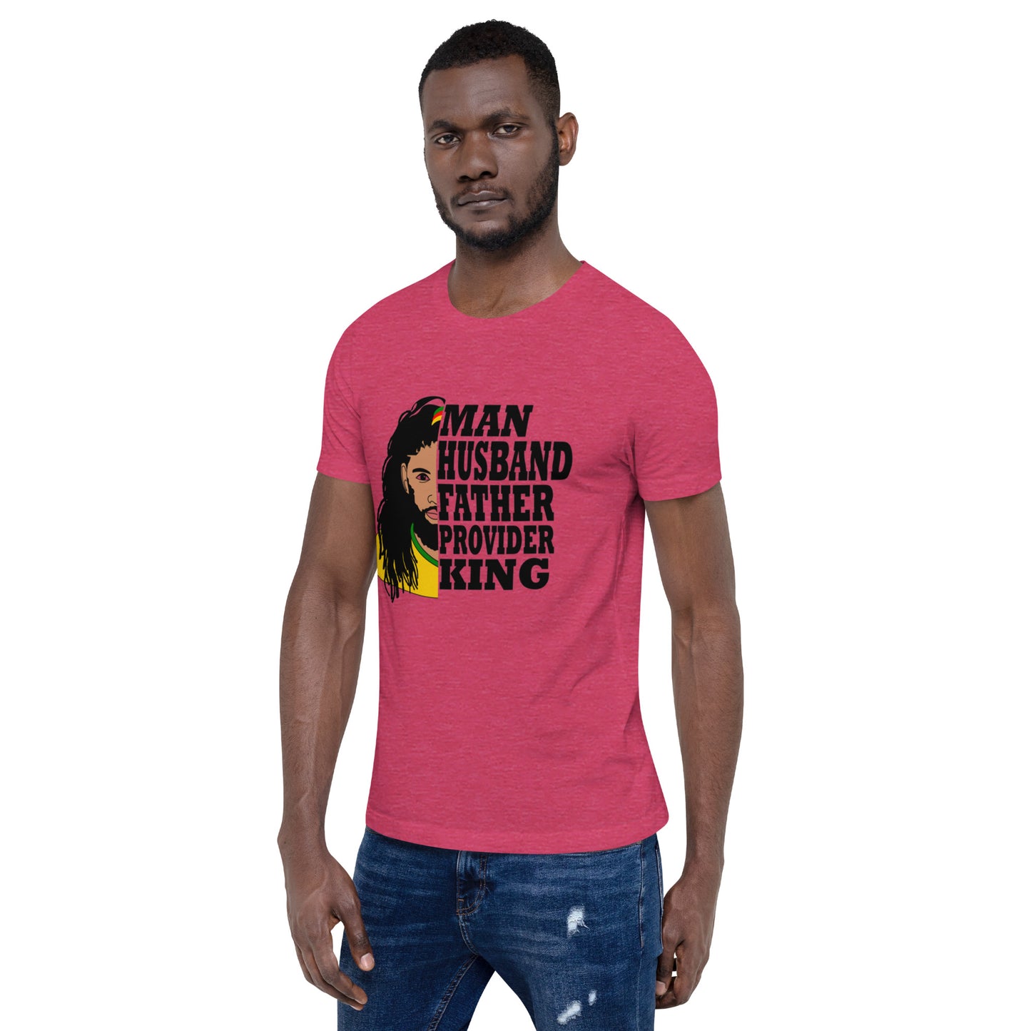 Rasta Titled Man t-shirt