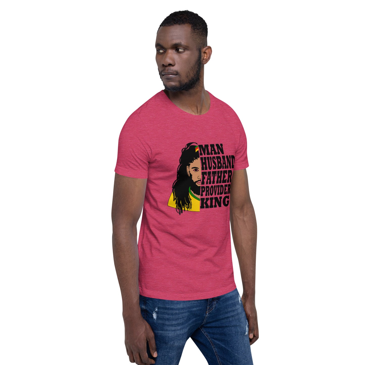 Rasta Titled Man t-shirt