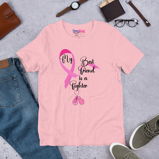 My Best Friend is a Fighter Breast Cancer Tee