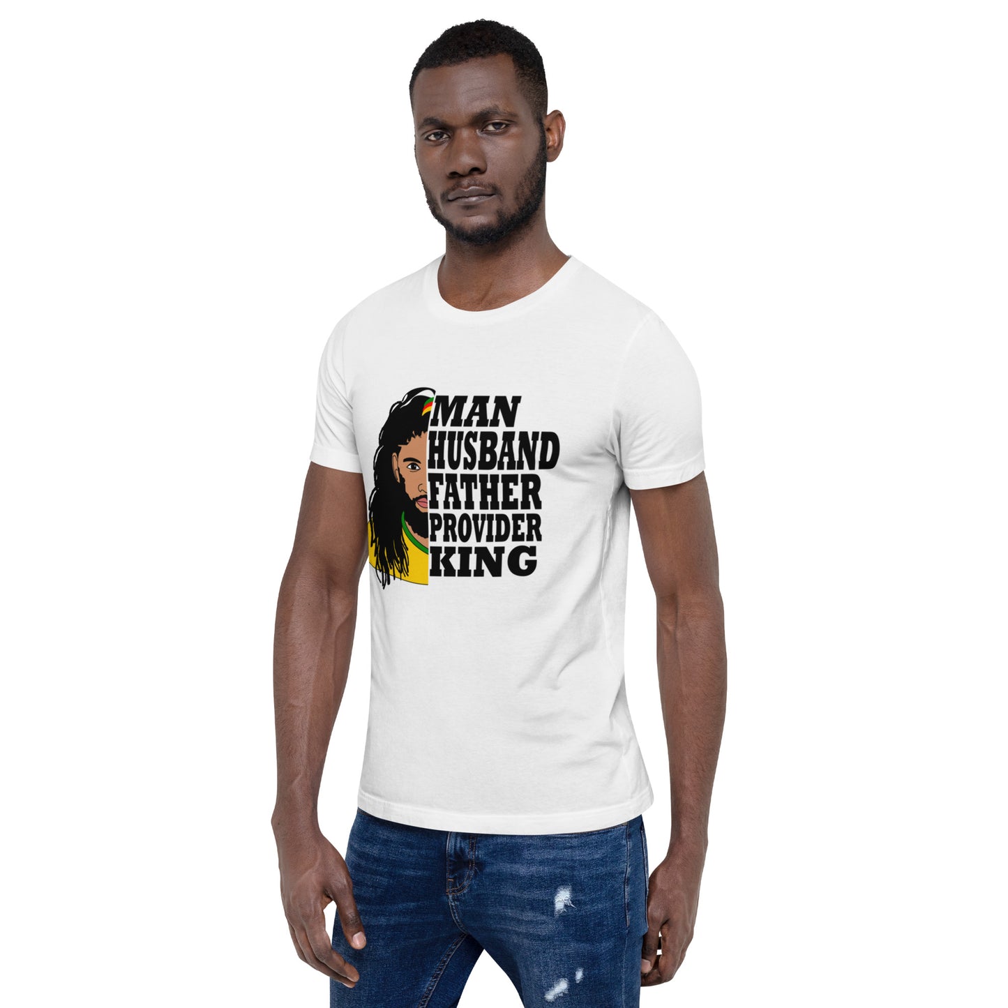 Rasta Titled Man t-shirt