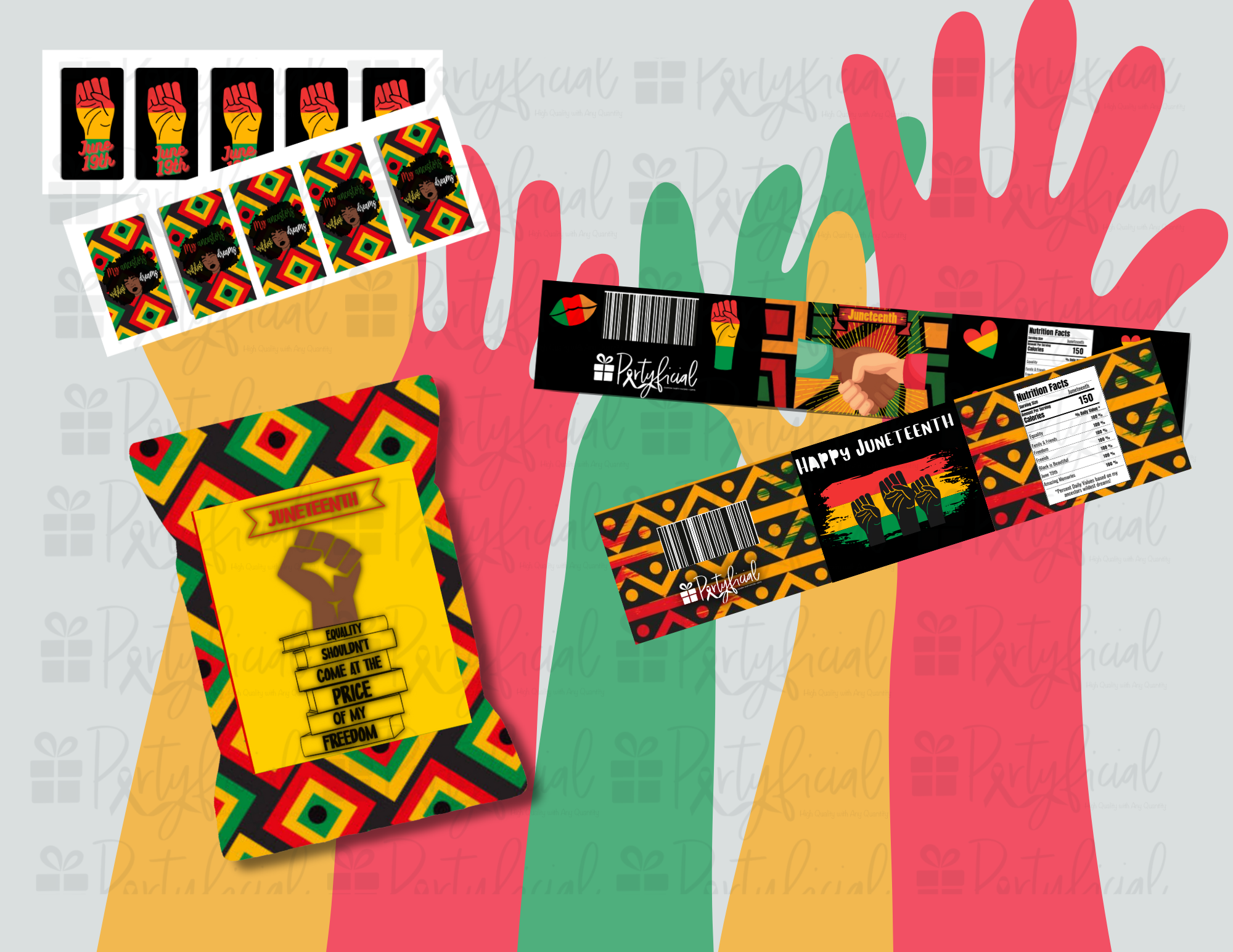 Juneteenth Party Supplies Paper Products