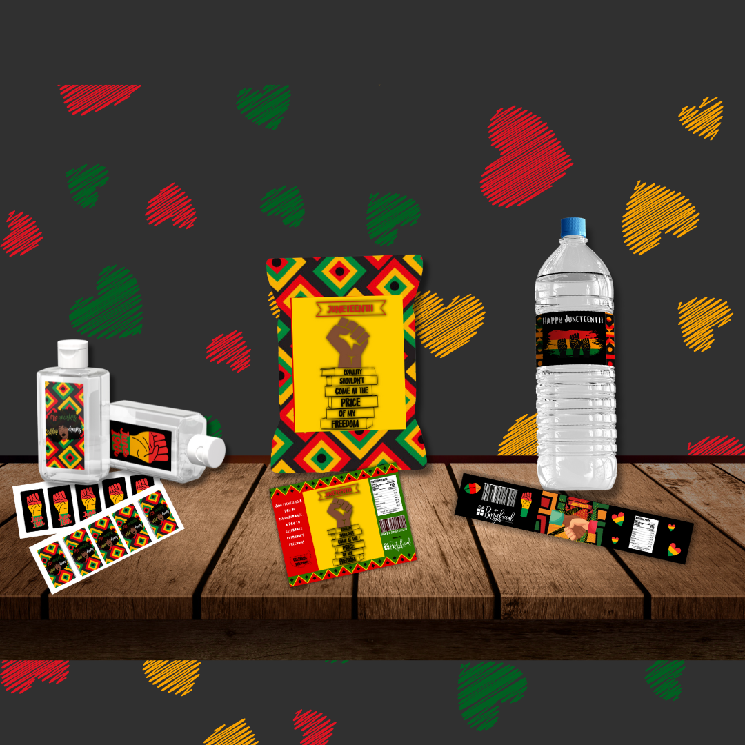 Juneteenth Party Supplies Physical Products