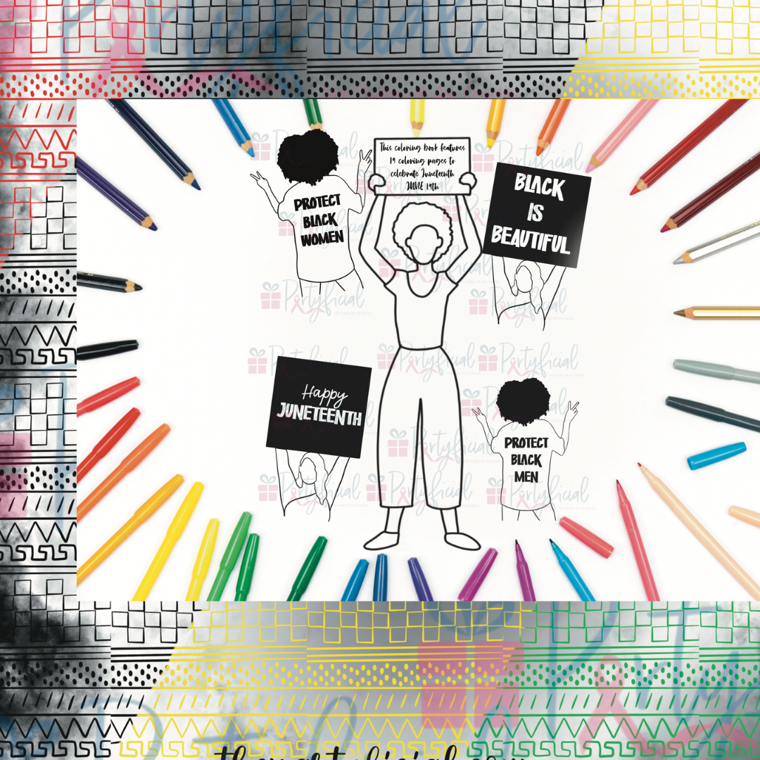 Juneteenth Coloring Book
