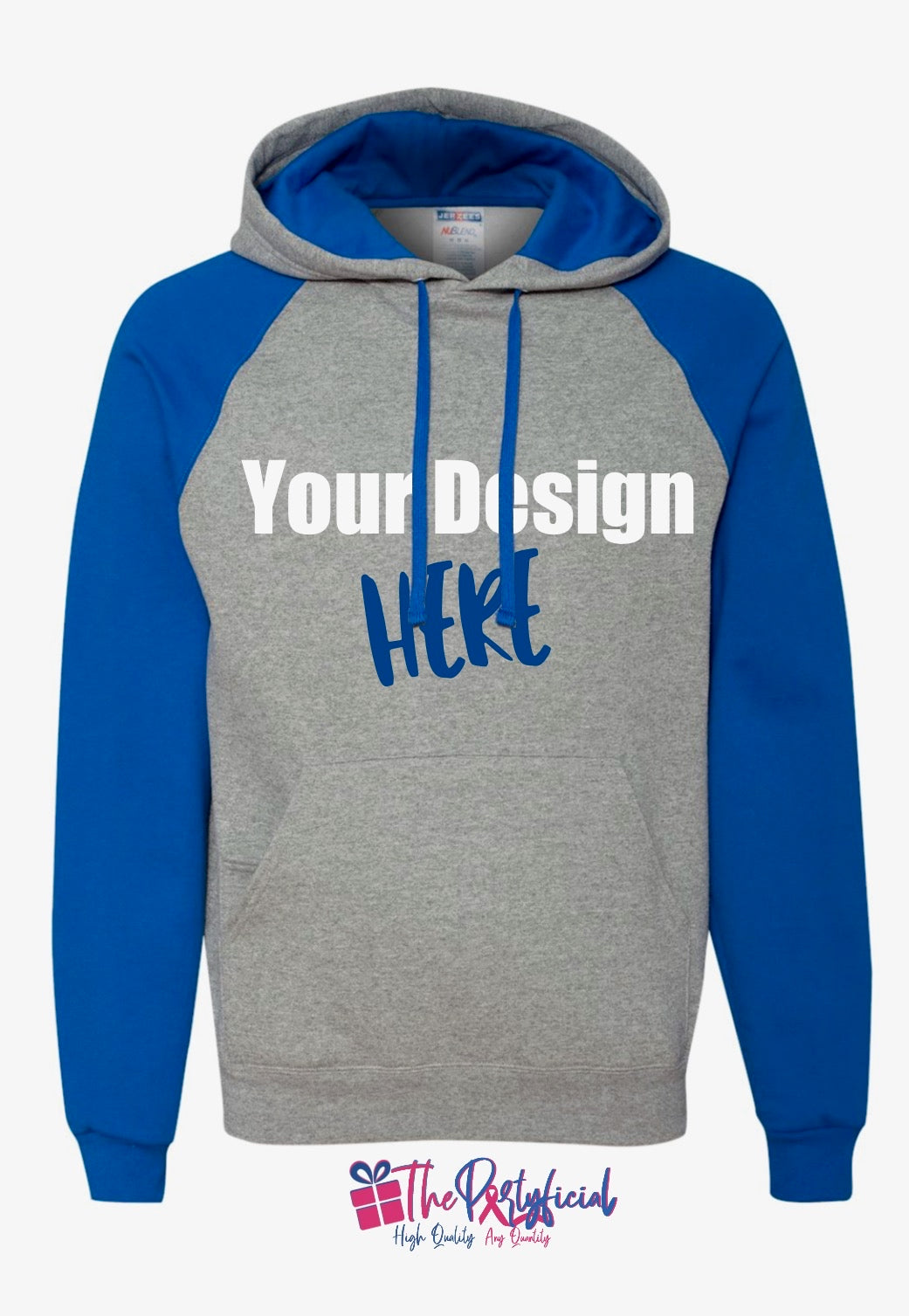 Custom Color Block Hoodie