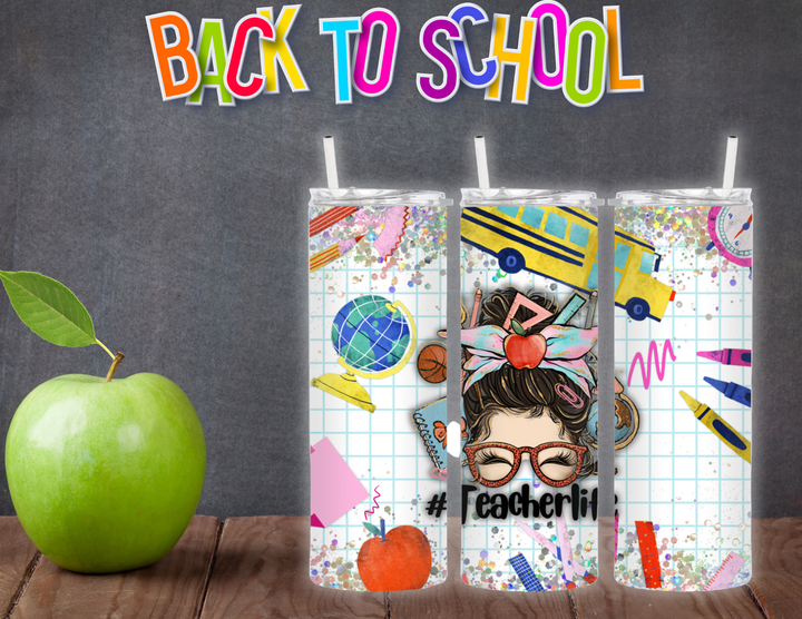 Teacher Life Stainless Steel 20oz Tumbler