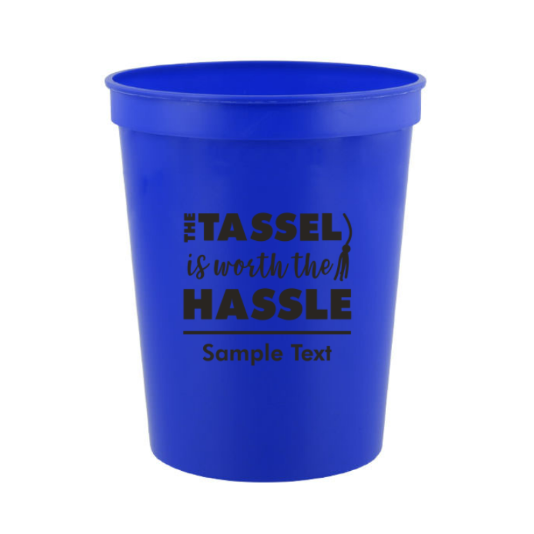 Customizable Plastic Stadium Cups (16 oz)