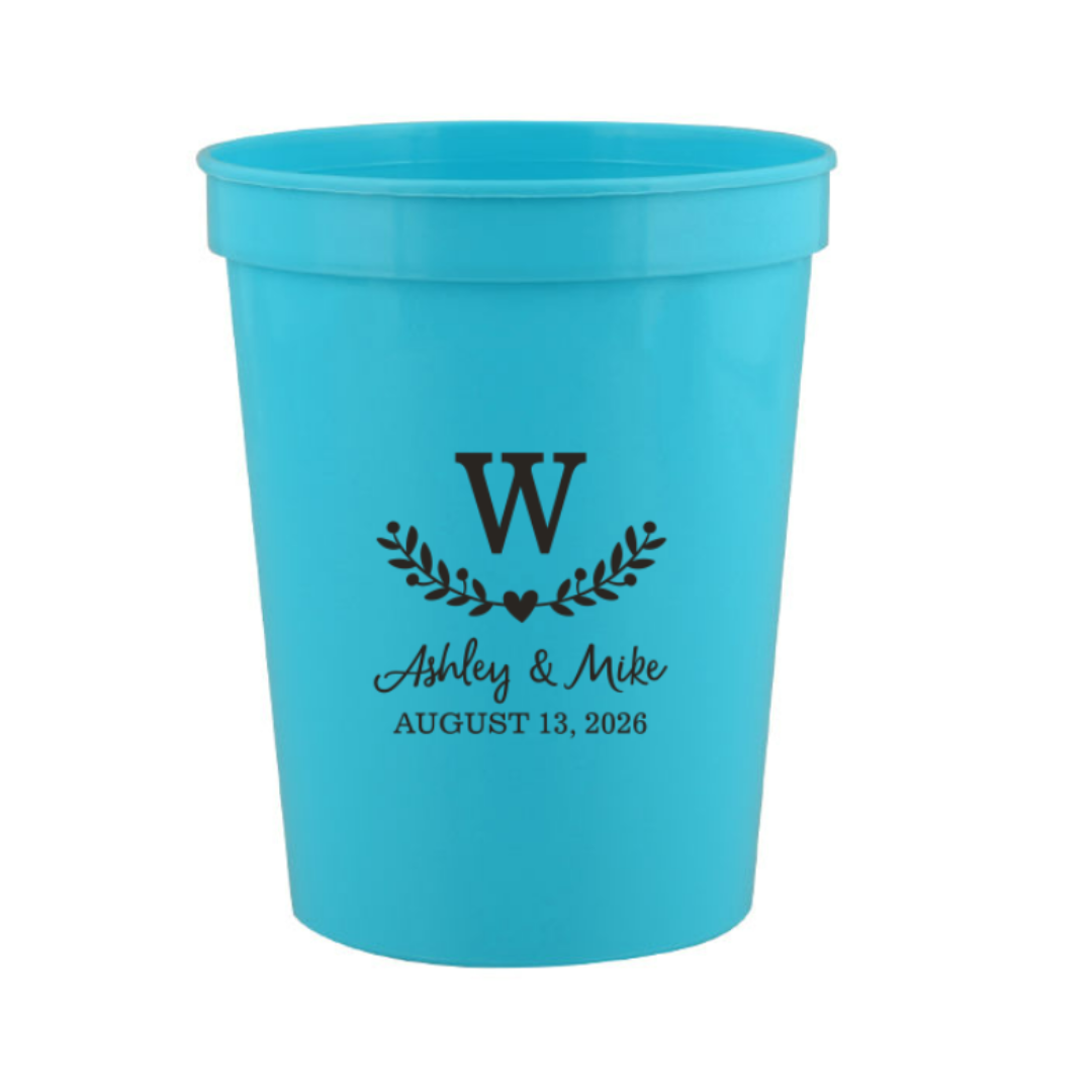 Customizable Plastic Stadium Cups (16 oz)