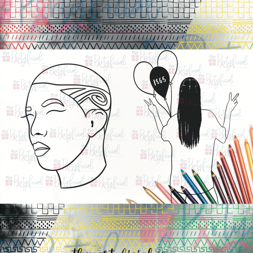 Juneteenth Coloring Book
