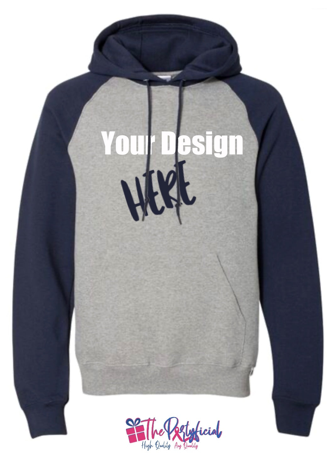 Custom Color Block Hoodie