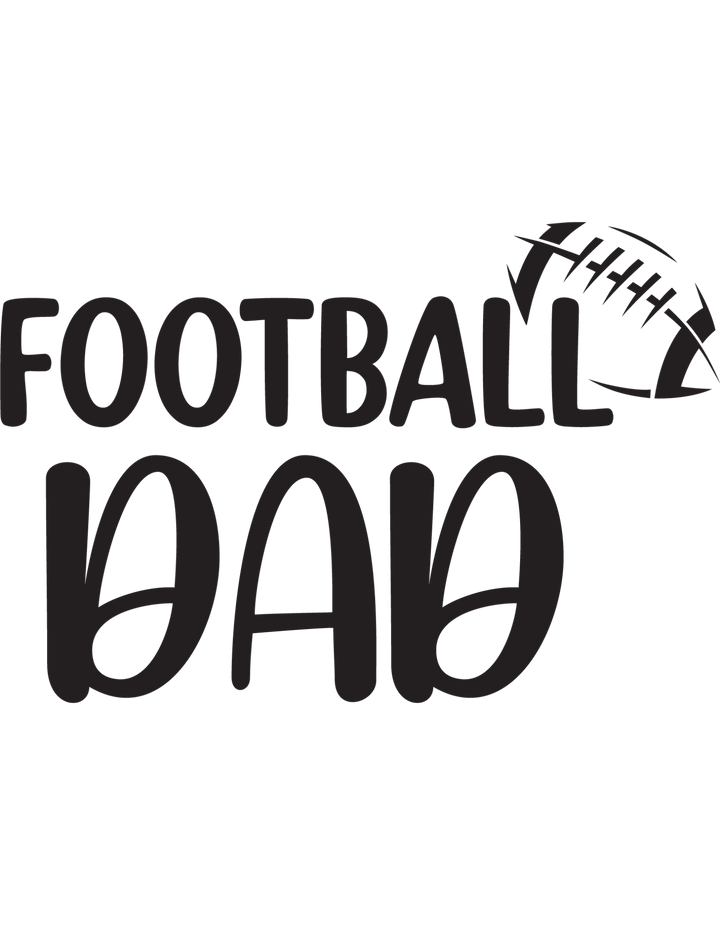 Football Dad Personalized Gildan classic tee