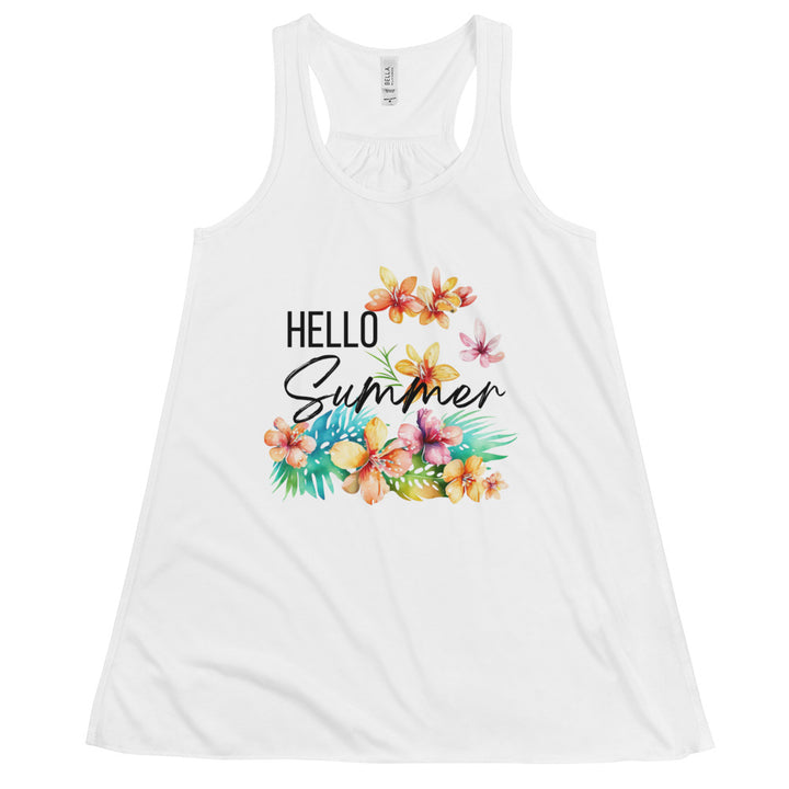 Women's Hello Summer Racerback Tank
