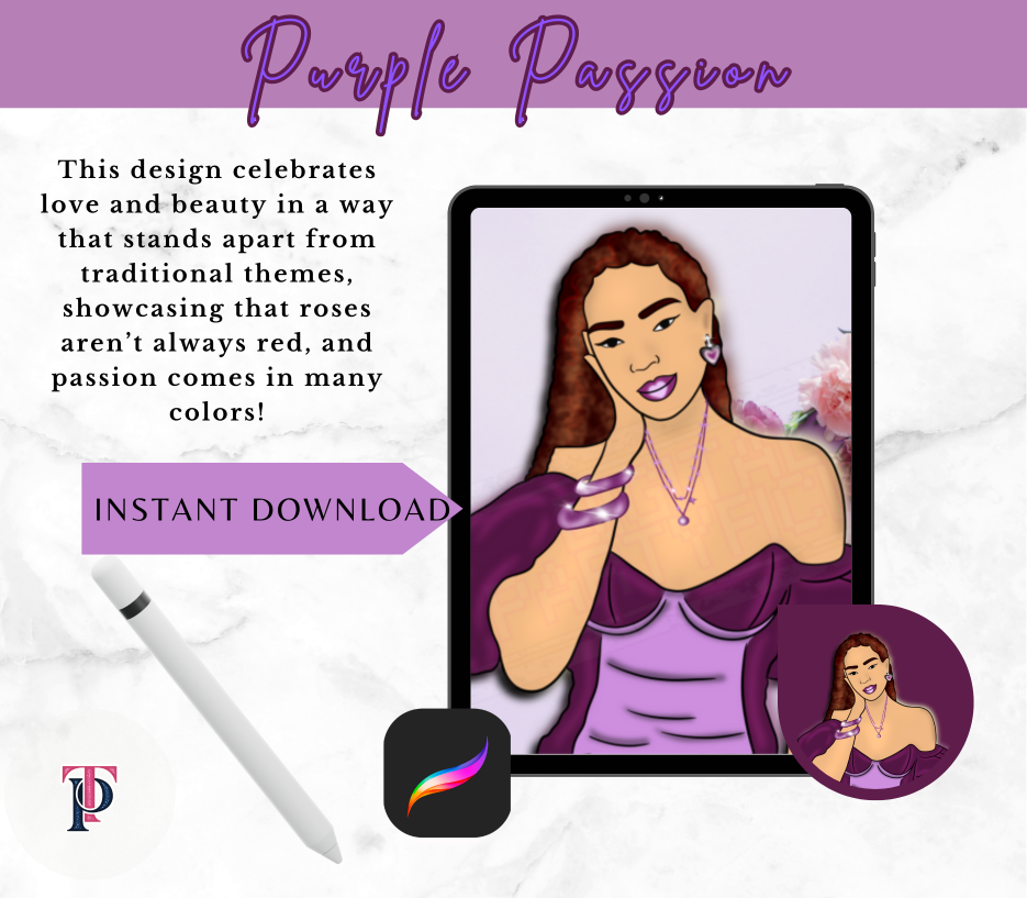 Purple Passion PNG, Mockups, & More