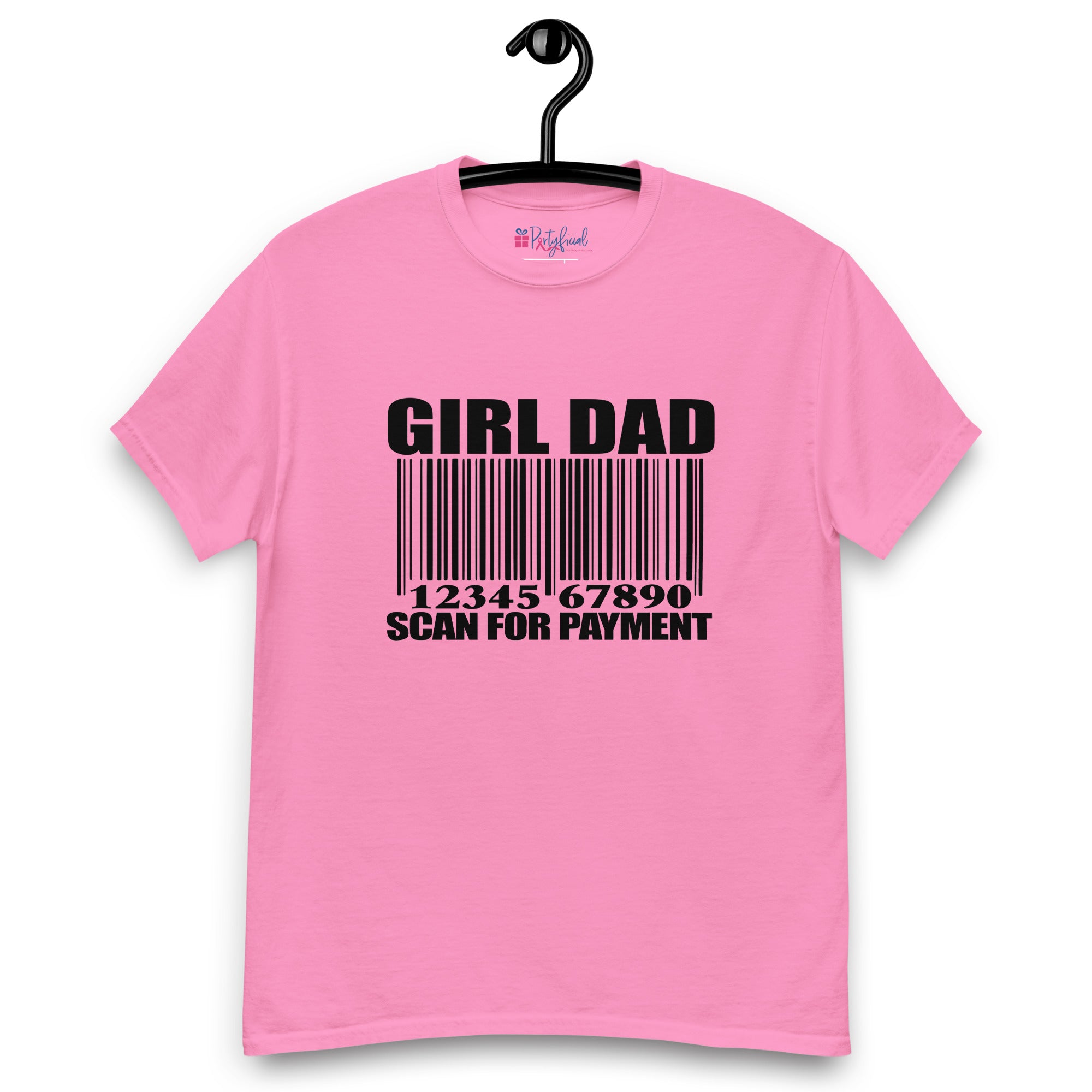 Girl Dad Scan Here For Payment Tee