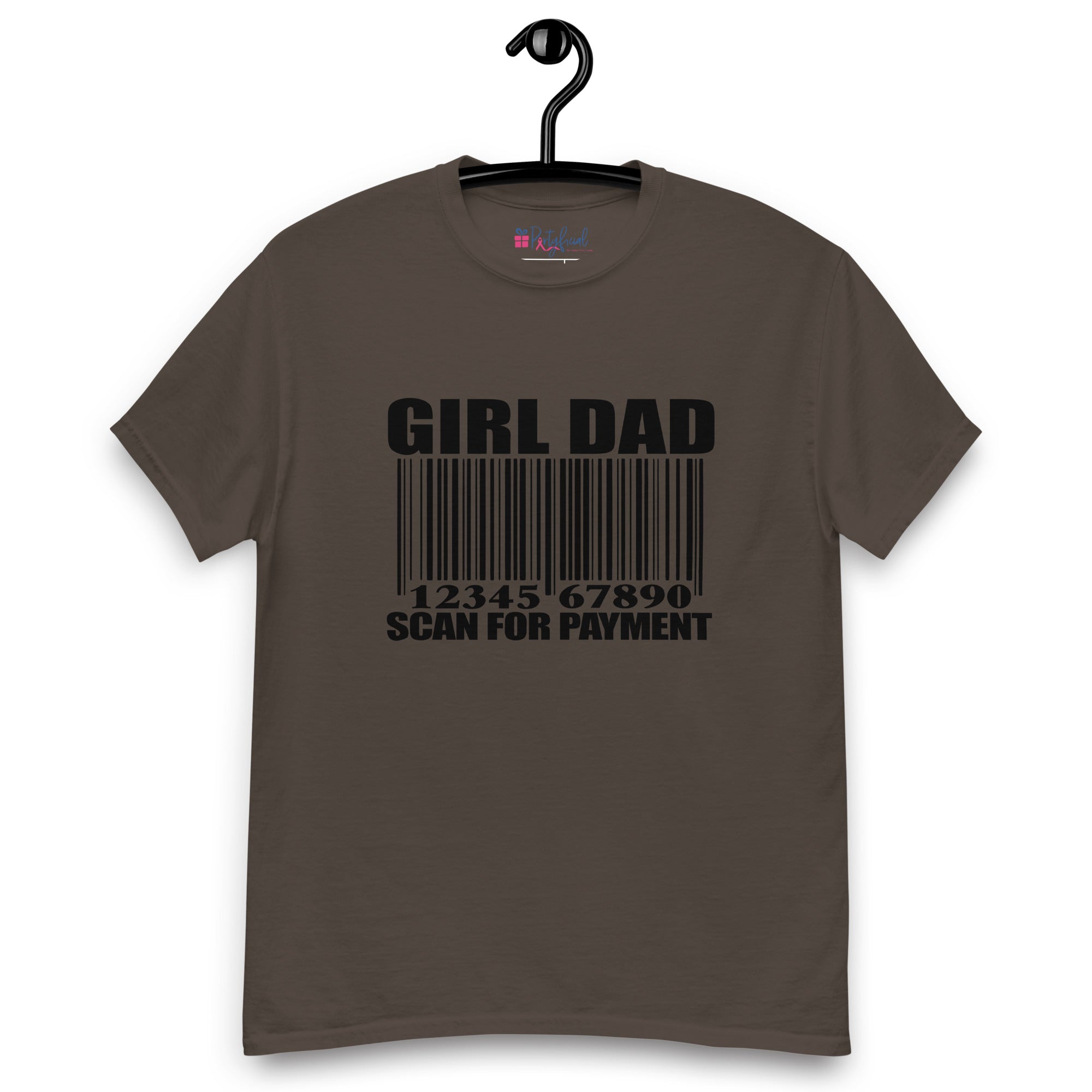 Girl Dad Scan Here For Payment Tee