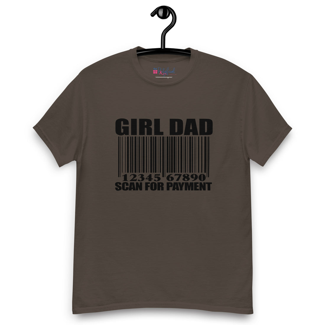 Girl Dad Scan Here For Payment Tee
