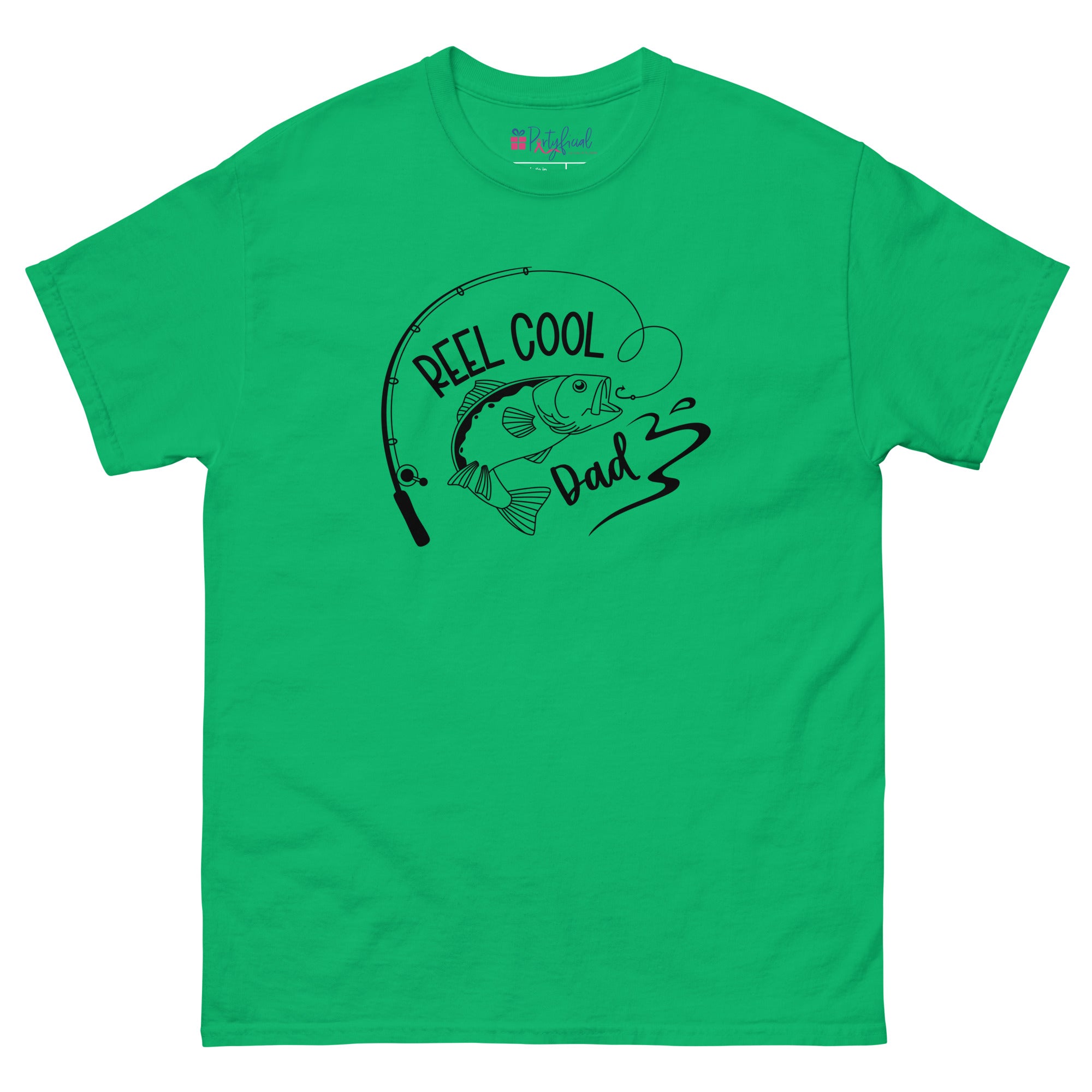 Reel Cool Dad with Fish Tee