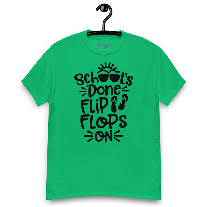 School's Done Flipflops On tee