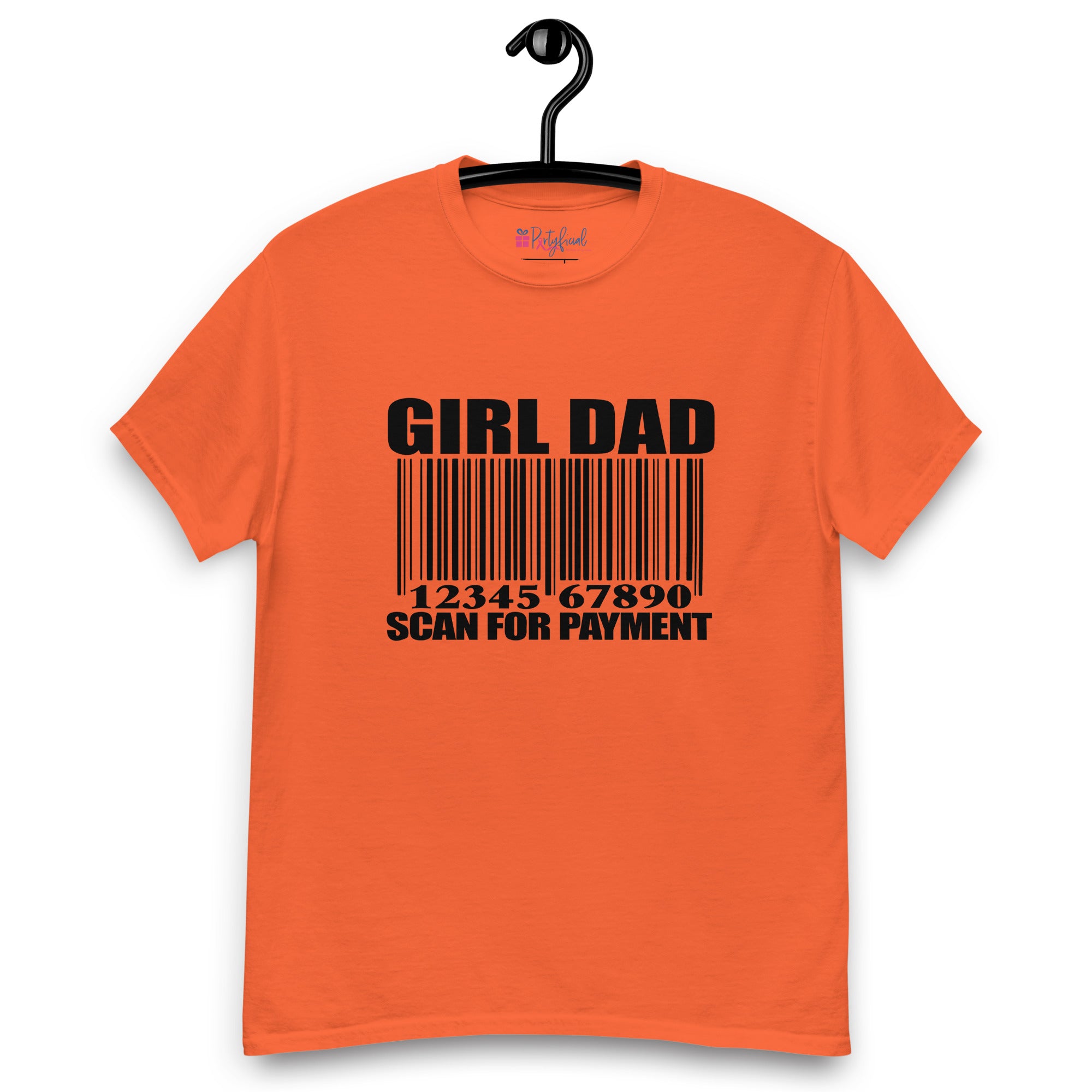 Girl Dad Scan Here For Payment Tee
