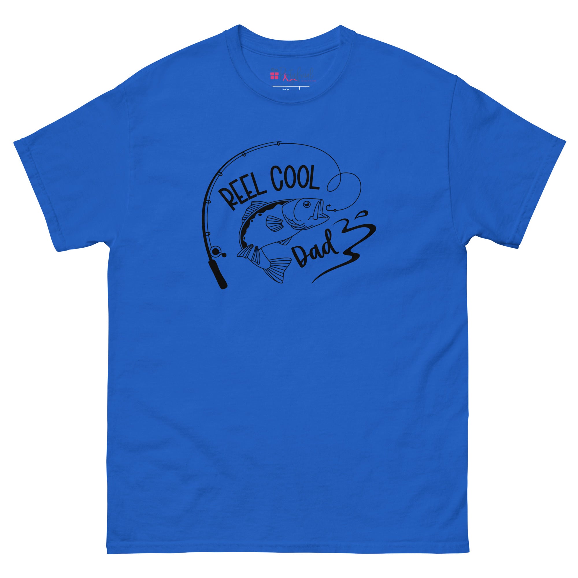 Reel Cool Dad with Fish Tee