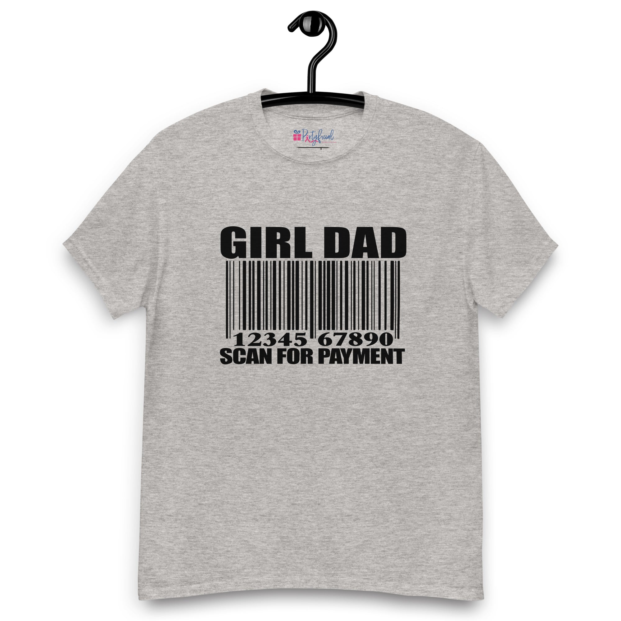 Girl Dad Scan Here For Payment Tee