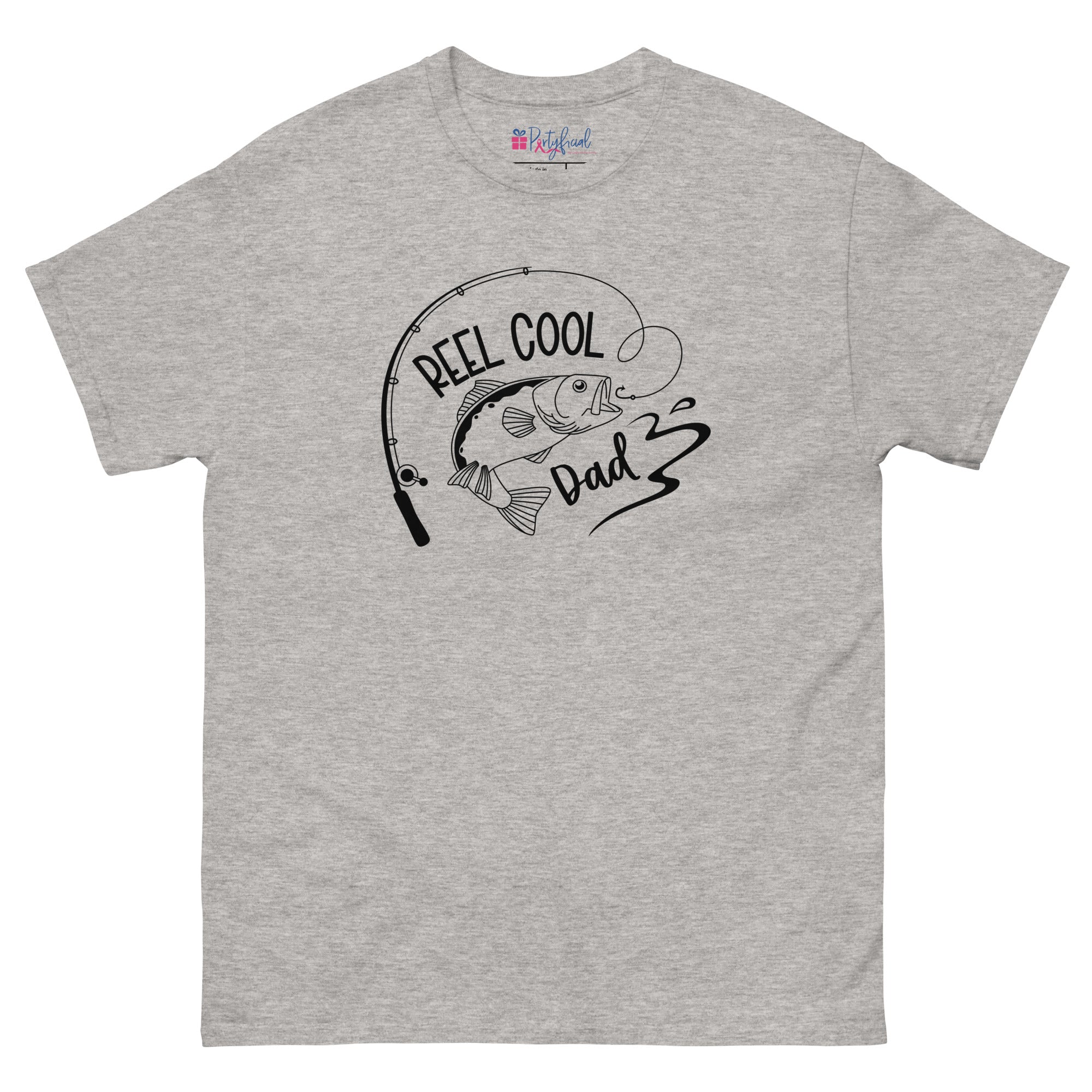 Reel Cool Dad with Fish Tee