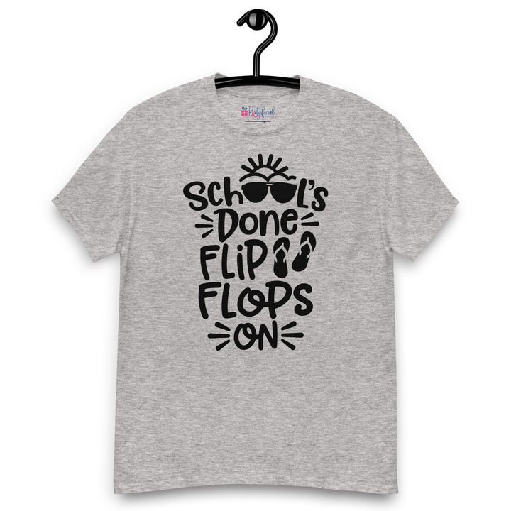 School's Done Flipflops On tee