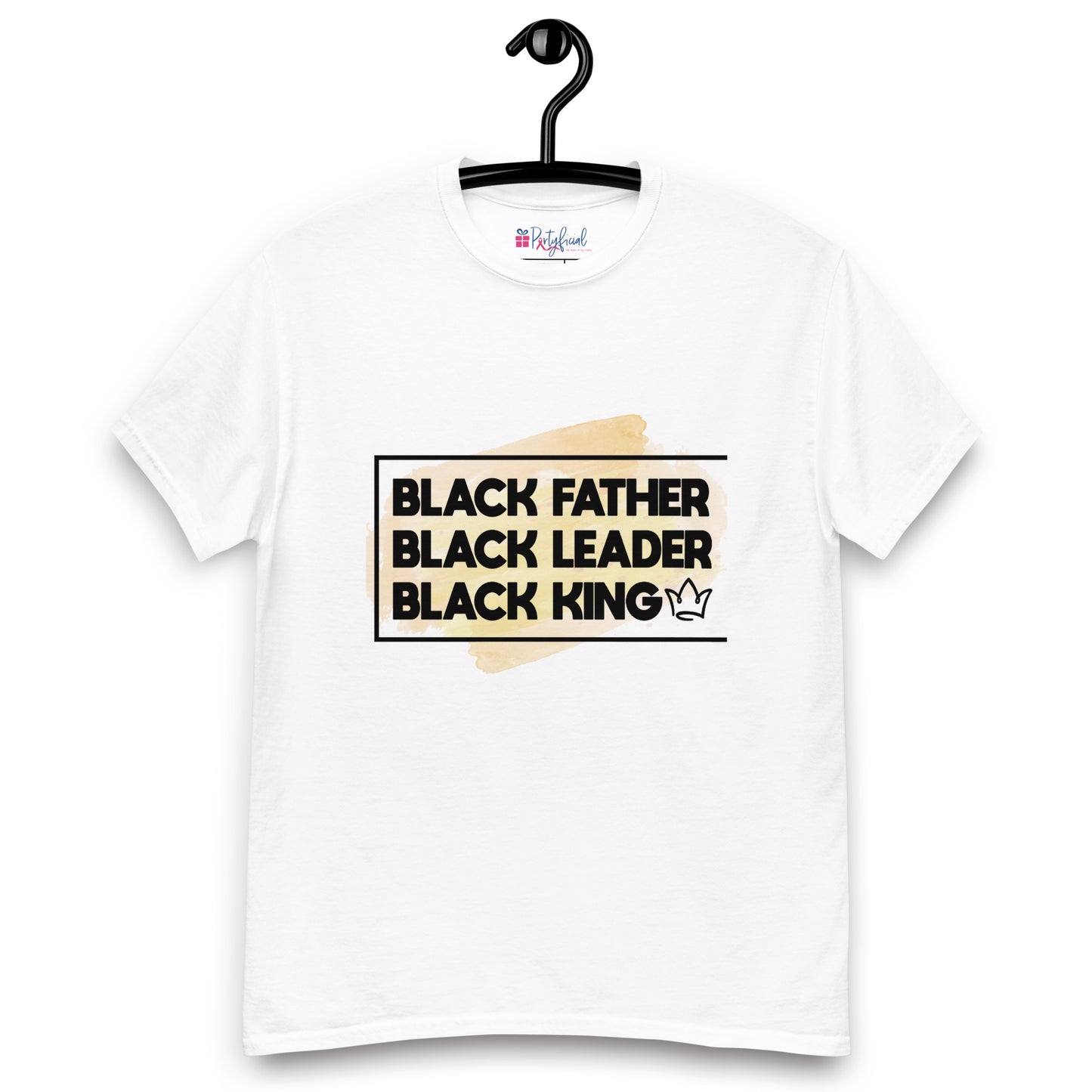 Black Father Leader King Tee