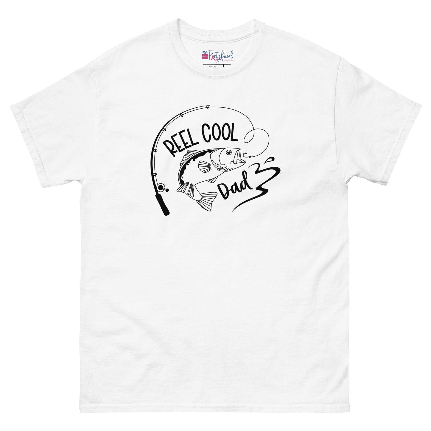 Reel Cool Dad with Fish Tee