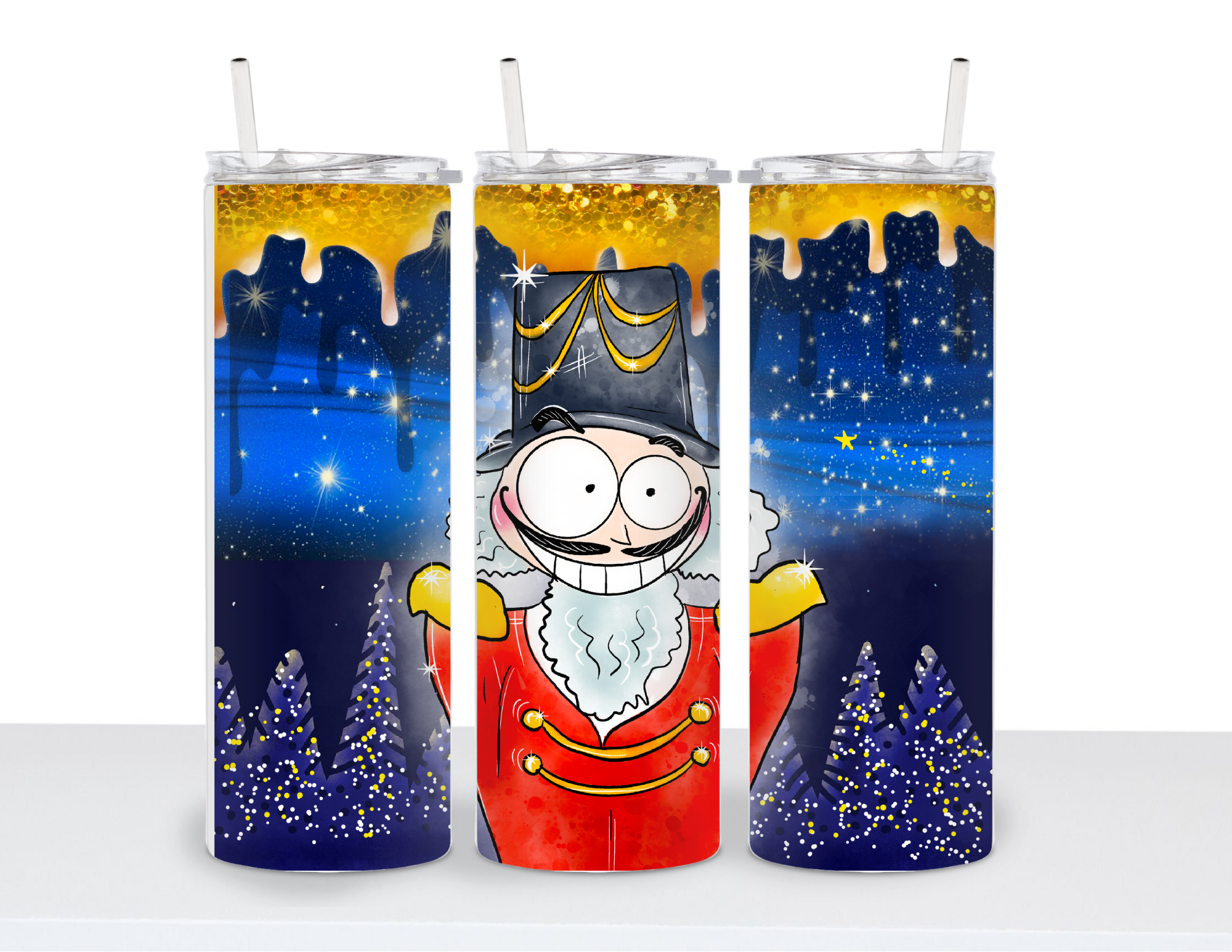 Stainless Steel 20oz Tumbler Straight-Loony Winter Characters