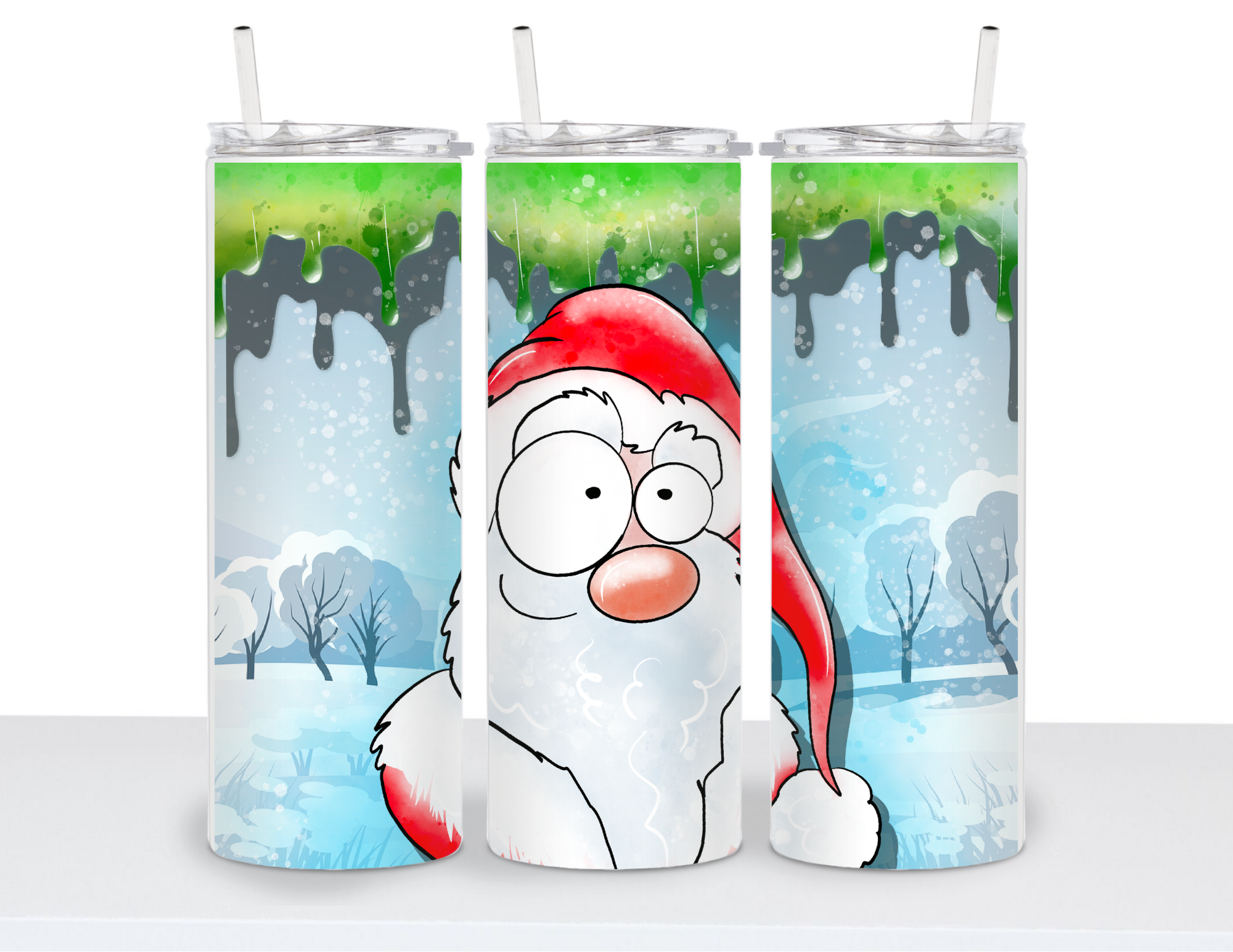 Stainless Steel 20oz Tumbler Straight-Loony Winter Characters