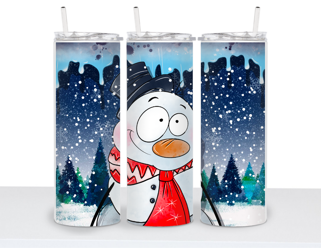 Stainless Steel 20oz Tumbler Straight-Loony Winter Characters