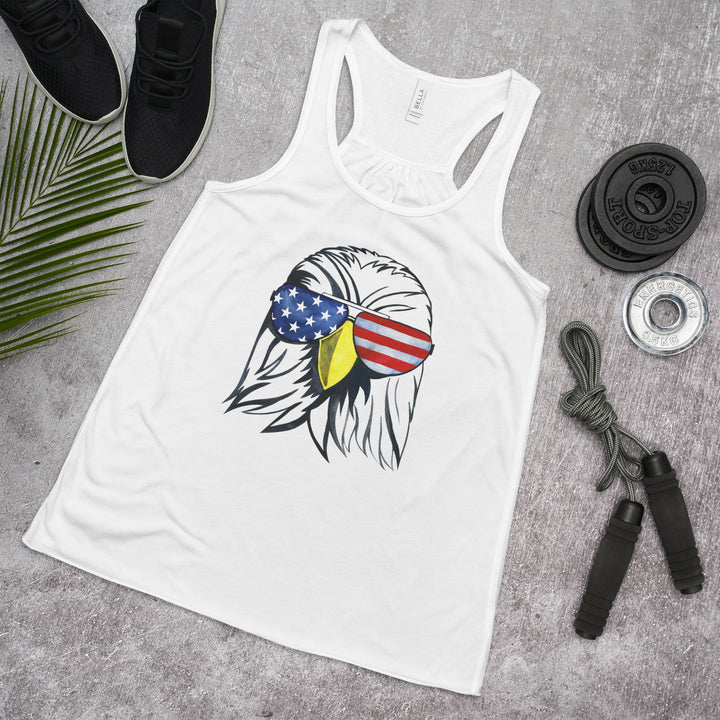 Women's Eagle Flowy Racerback Tank