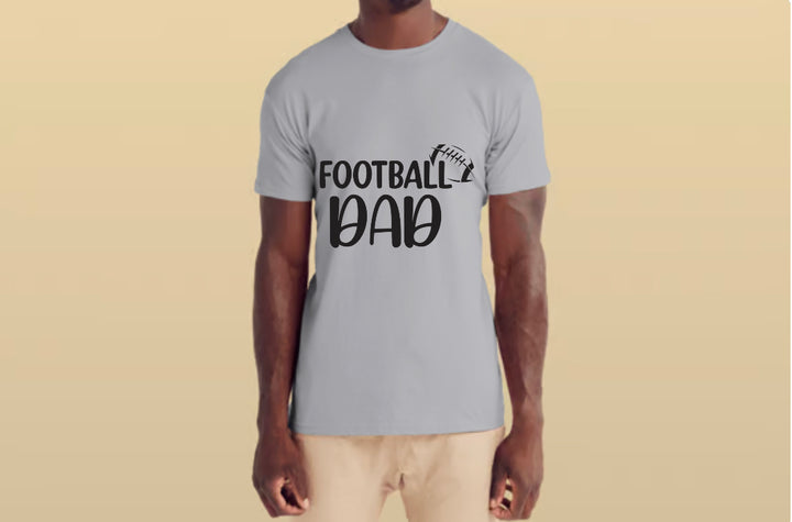 Football Dad Personalized Gildan classic tee