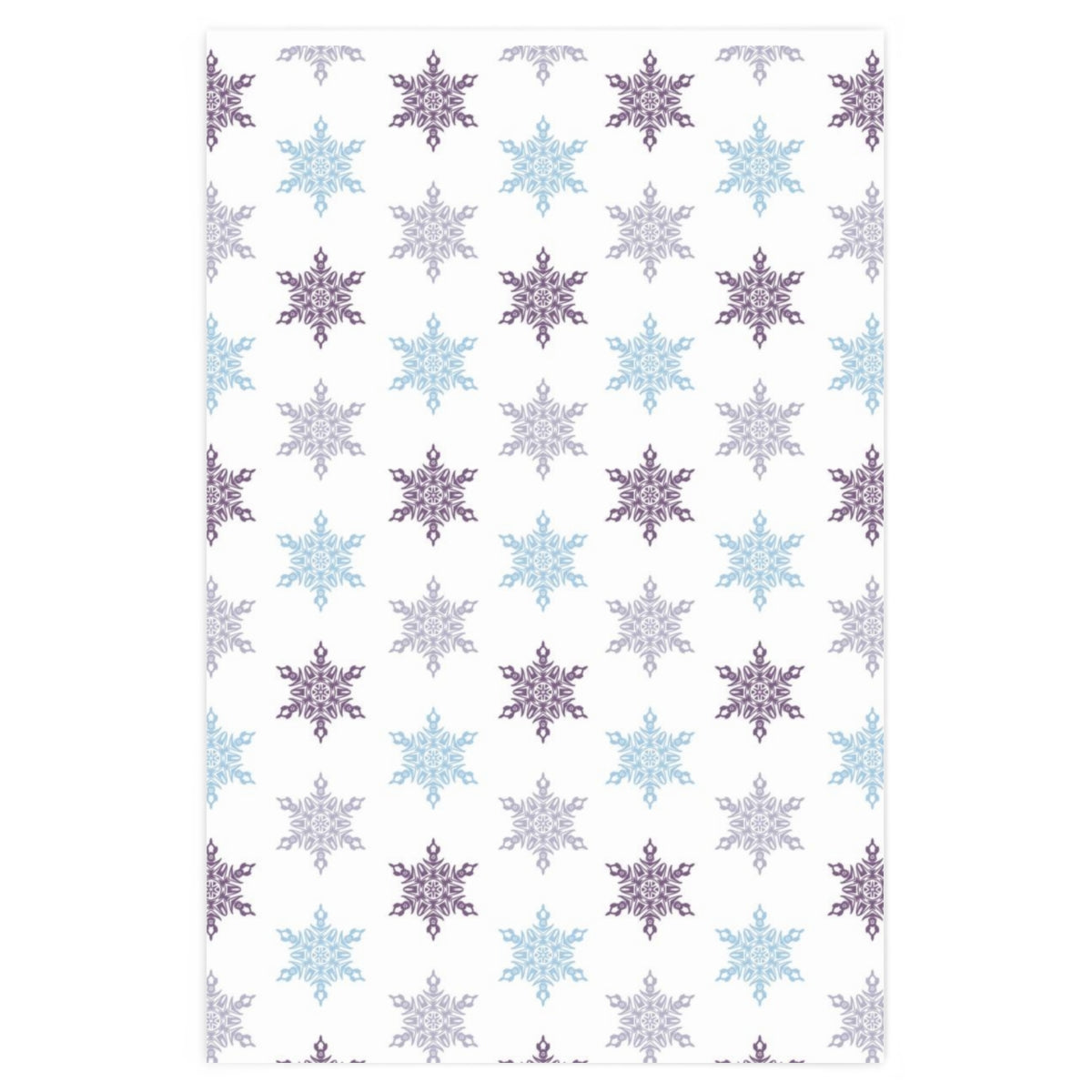 Wintertime White Wrapping Paper