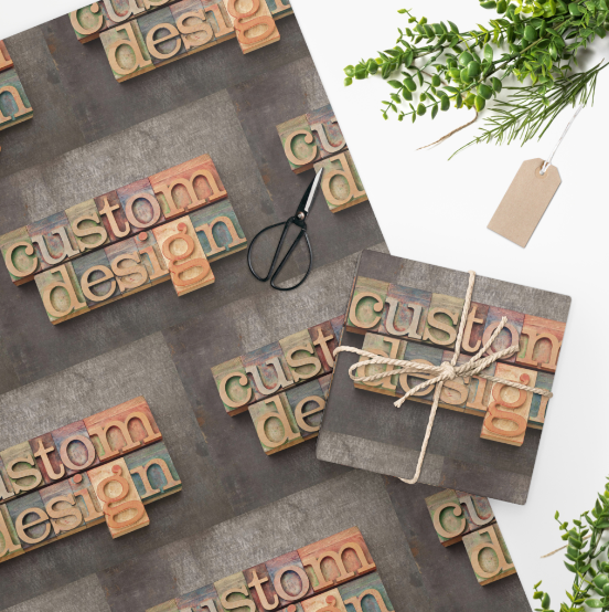 Custom Designed Wrapping Paper