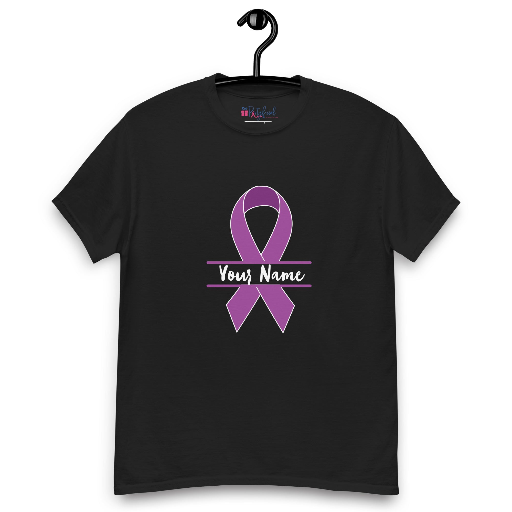 Custom Purple Ribbon tee