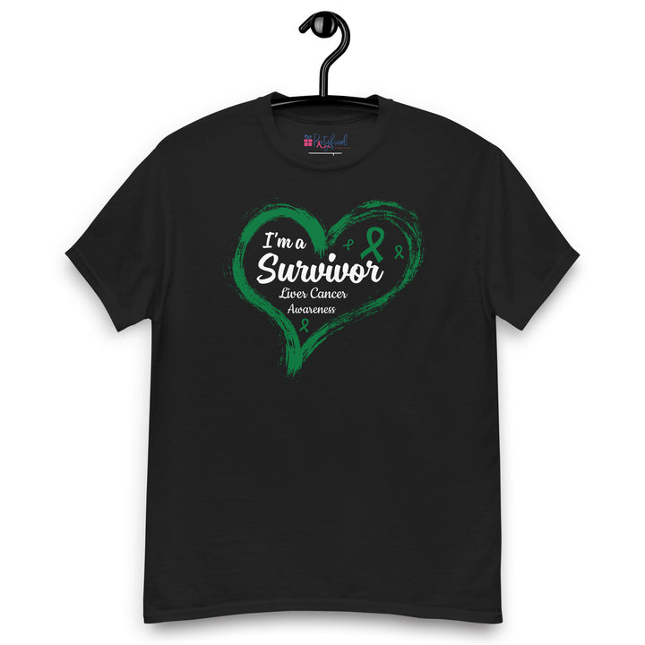 Liver Cancer Survivor Heart tee