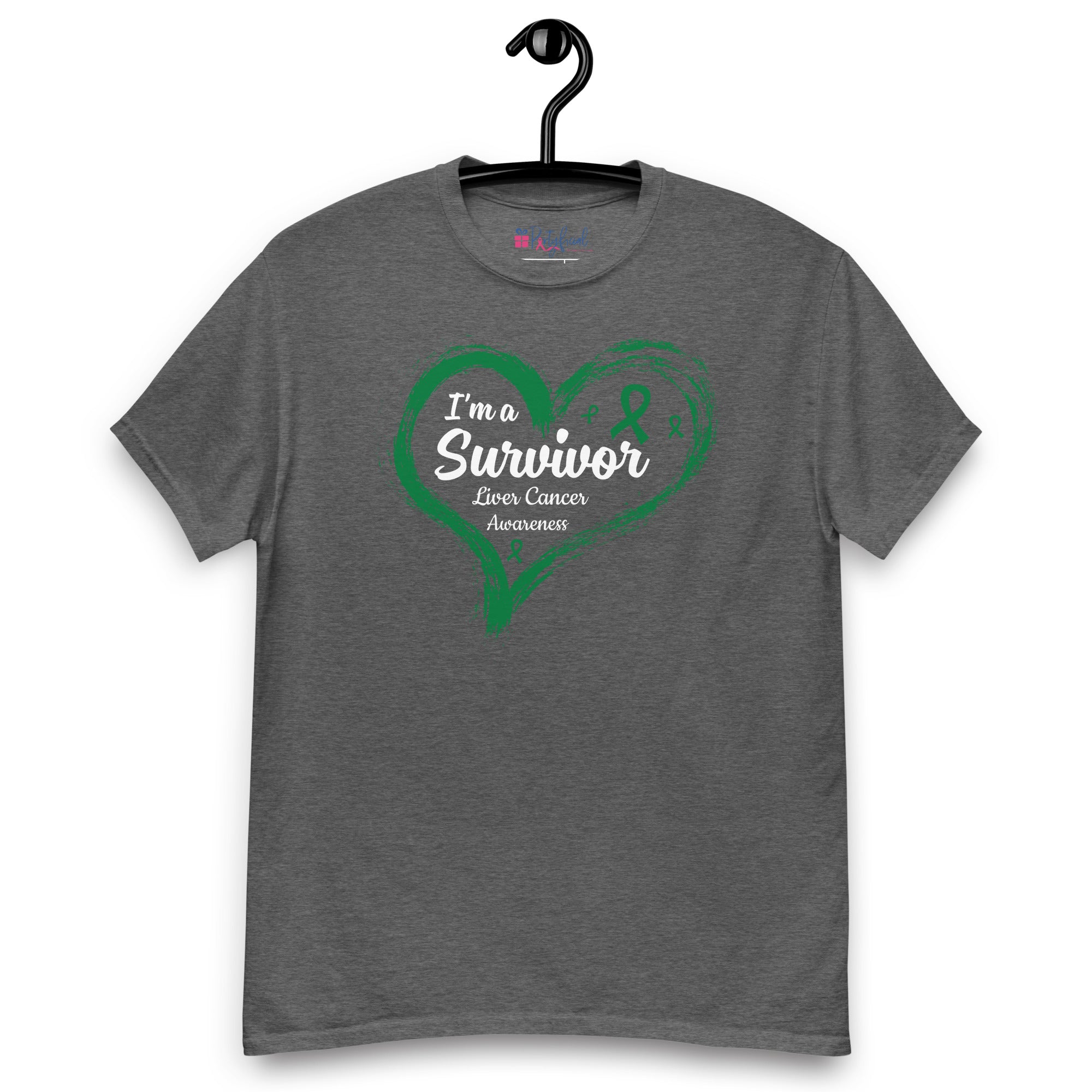 Liver Cancer Survivor Heart tee
