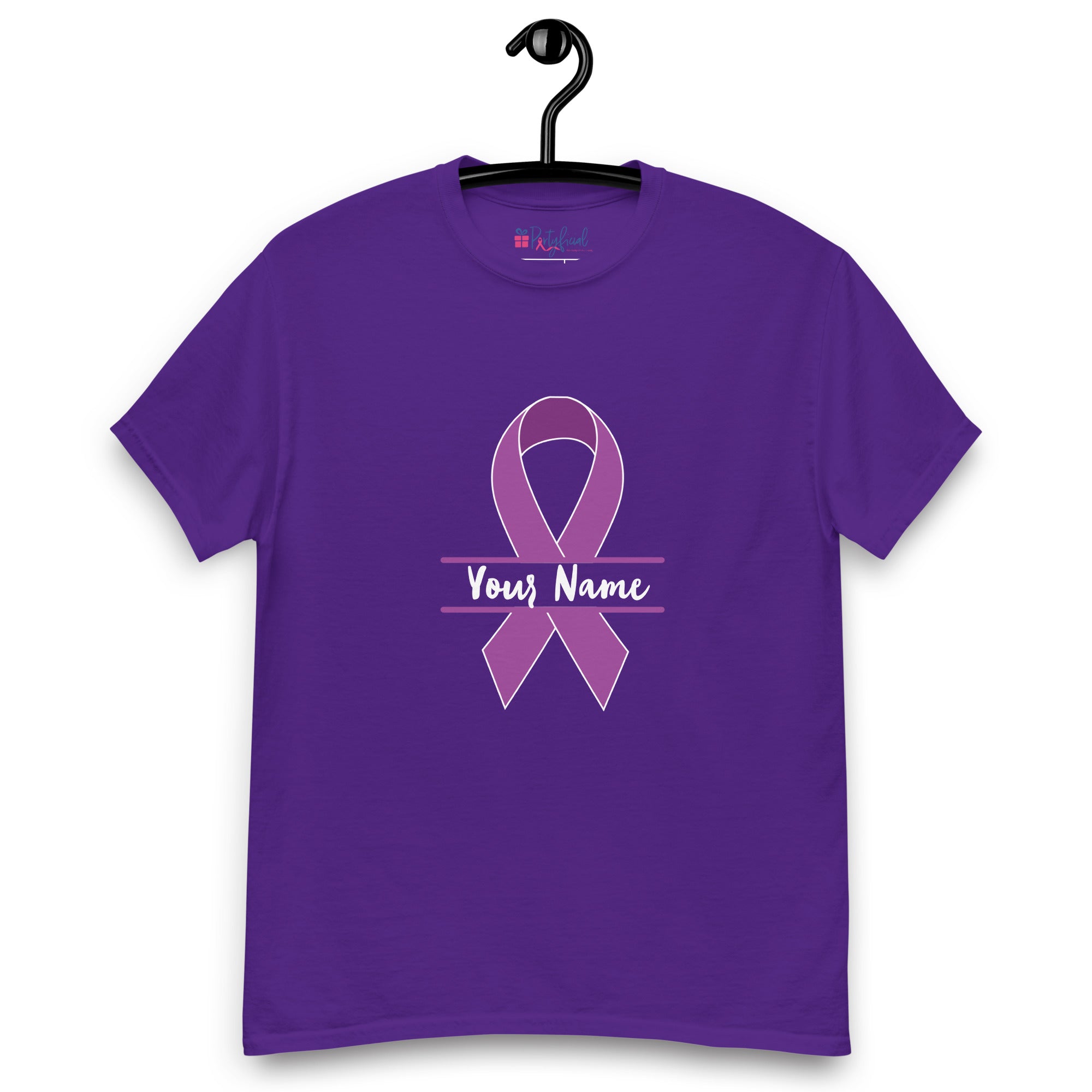 Custom Purple Ribbon tee