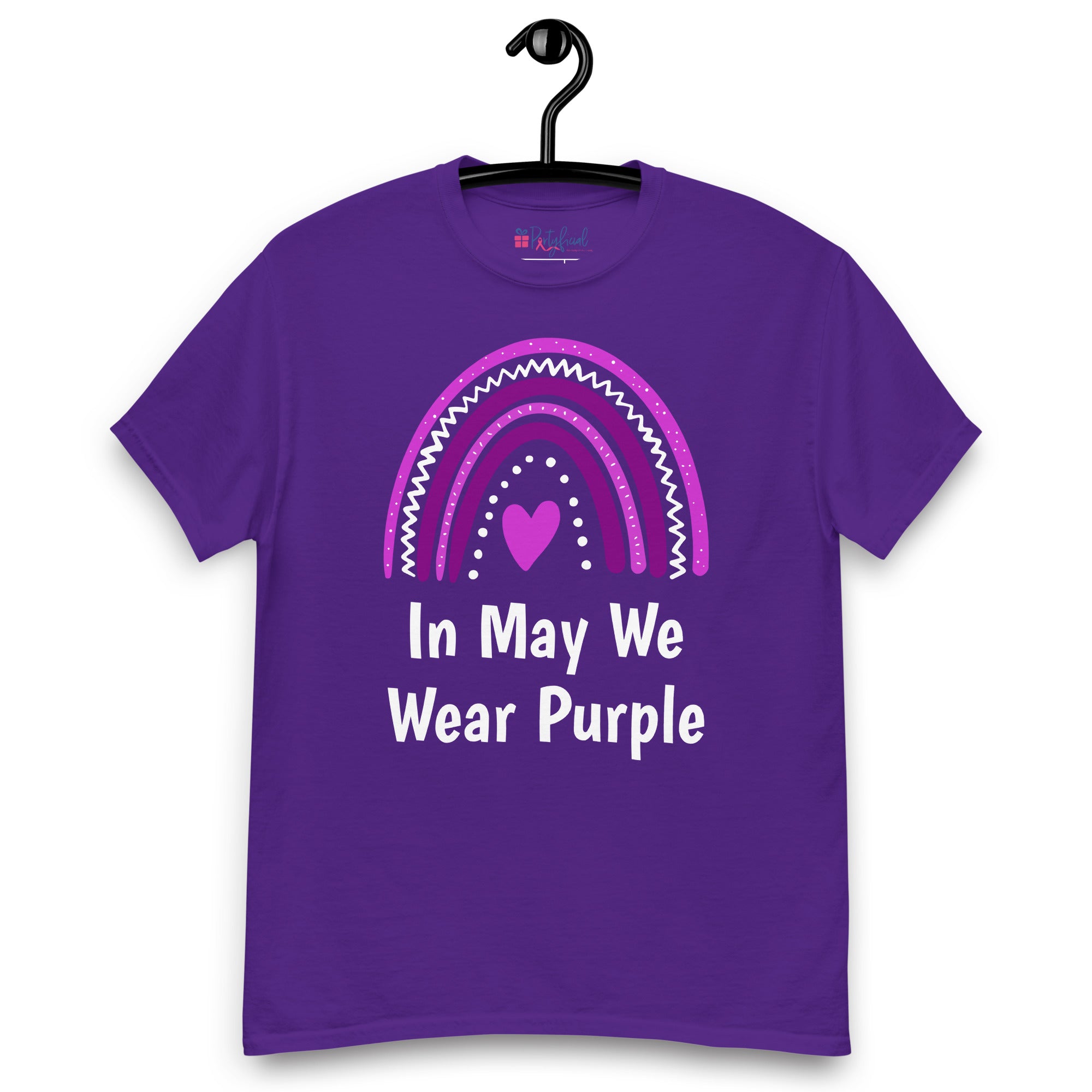 In May We Wear Purple tee