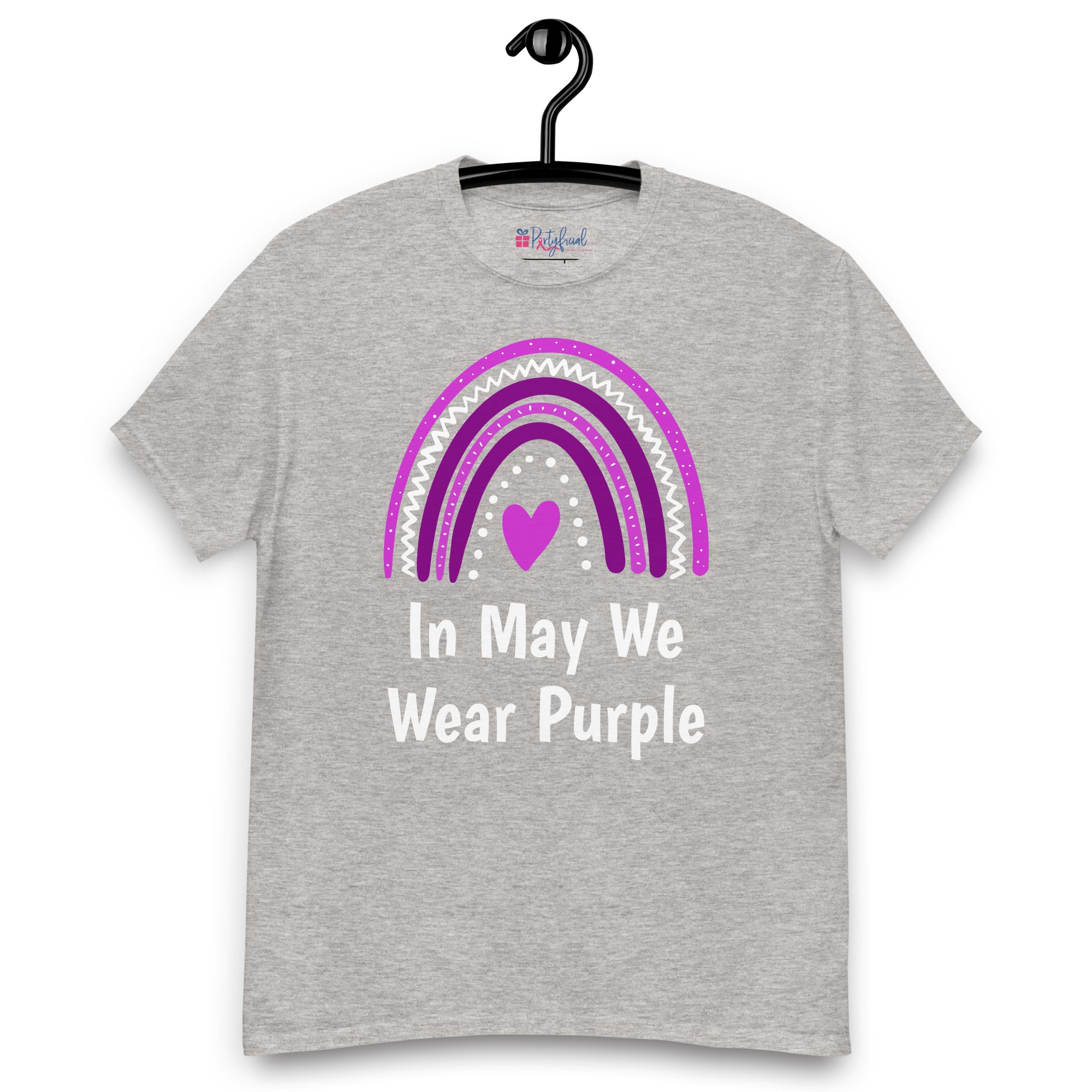 In May We Wear Purple tee