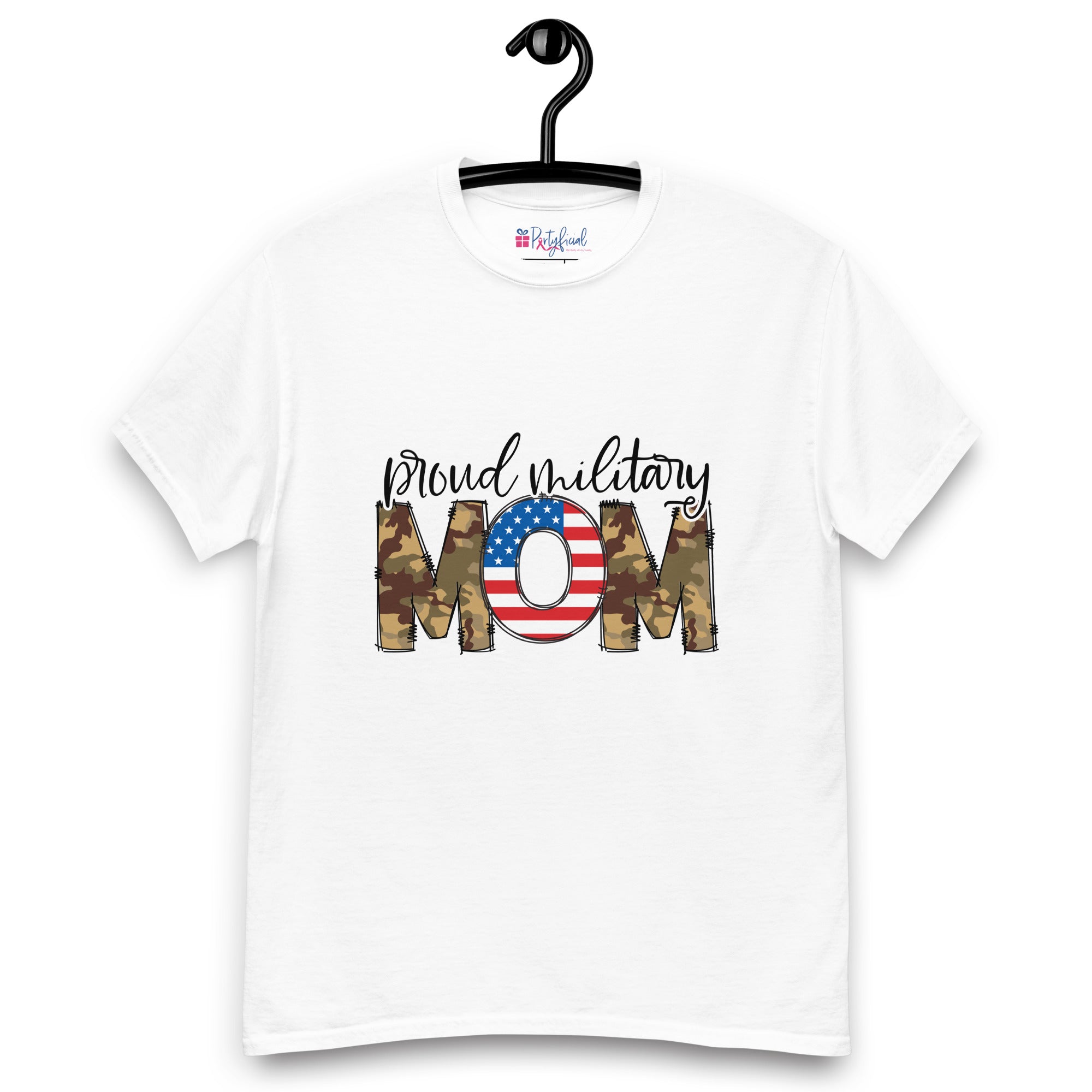 Proud Military Mom tee