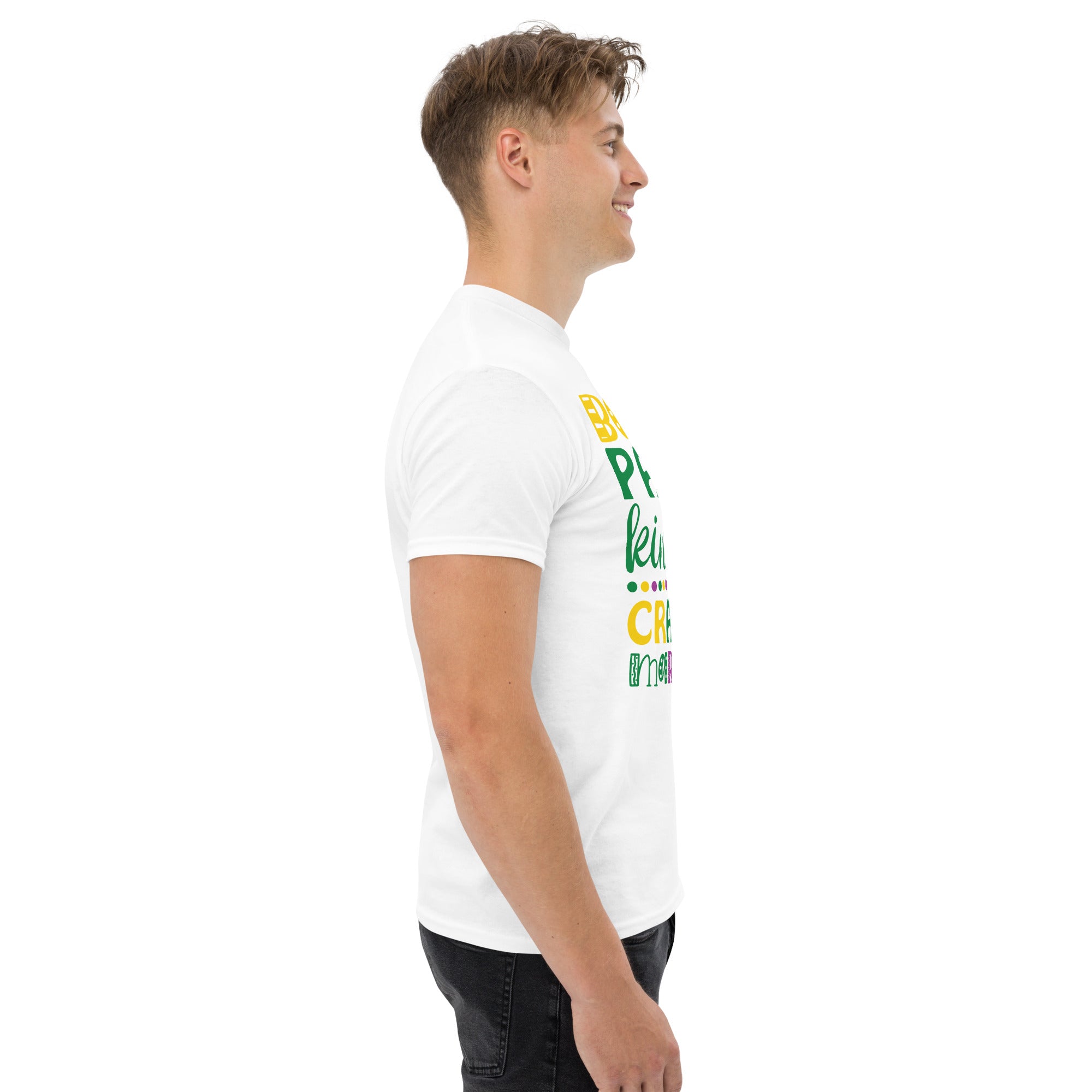 Beads Parade Kingcake MArdi Gras classic tee