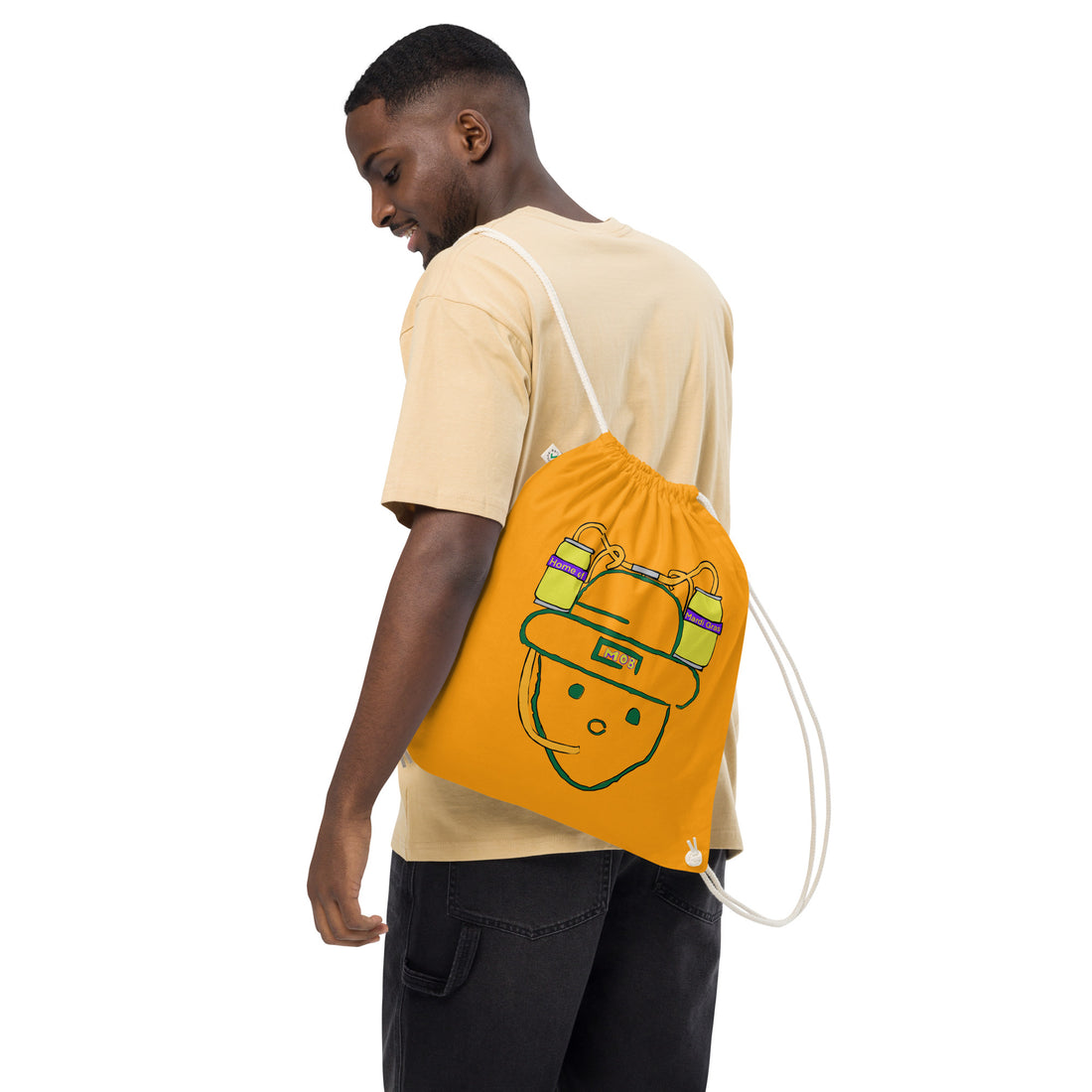 Mobile Leprechaun drawstring bag